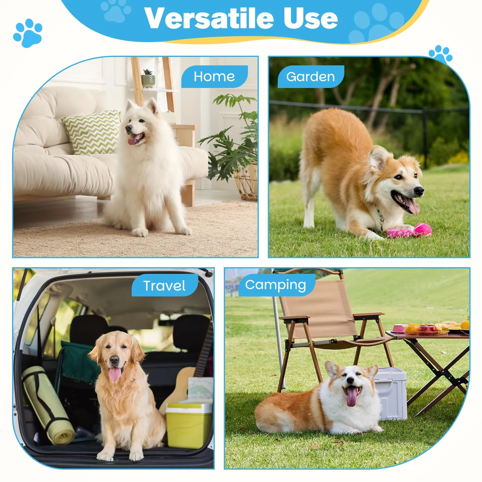 Zivacate Ciotole per Cani Rialzate Regolabili - immagine 7