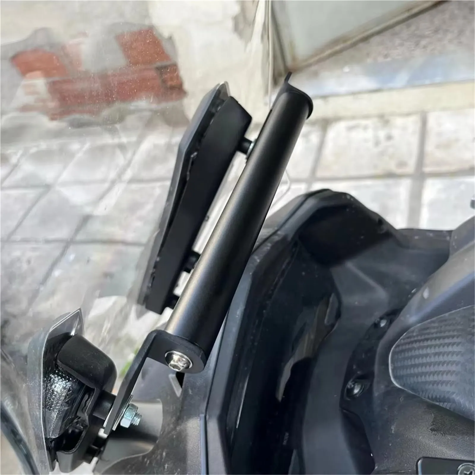 DHDYJSA Moto Mobile Staffa Staffa Navigazione Telefono per SYM per Joyride 300 per JOYRIDE300 2021 2022 Accessori Moto Supporto Navigazione GPS Telefono Cellulare Parabrezza Parte - immagine 6