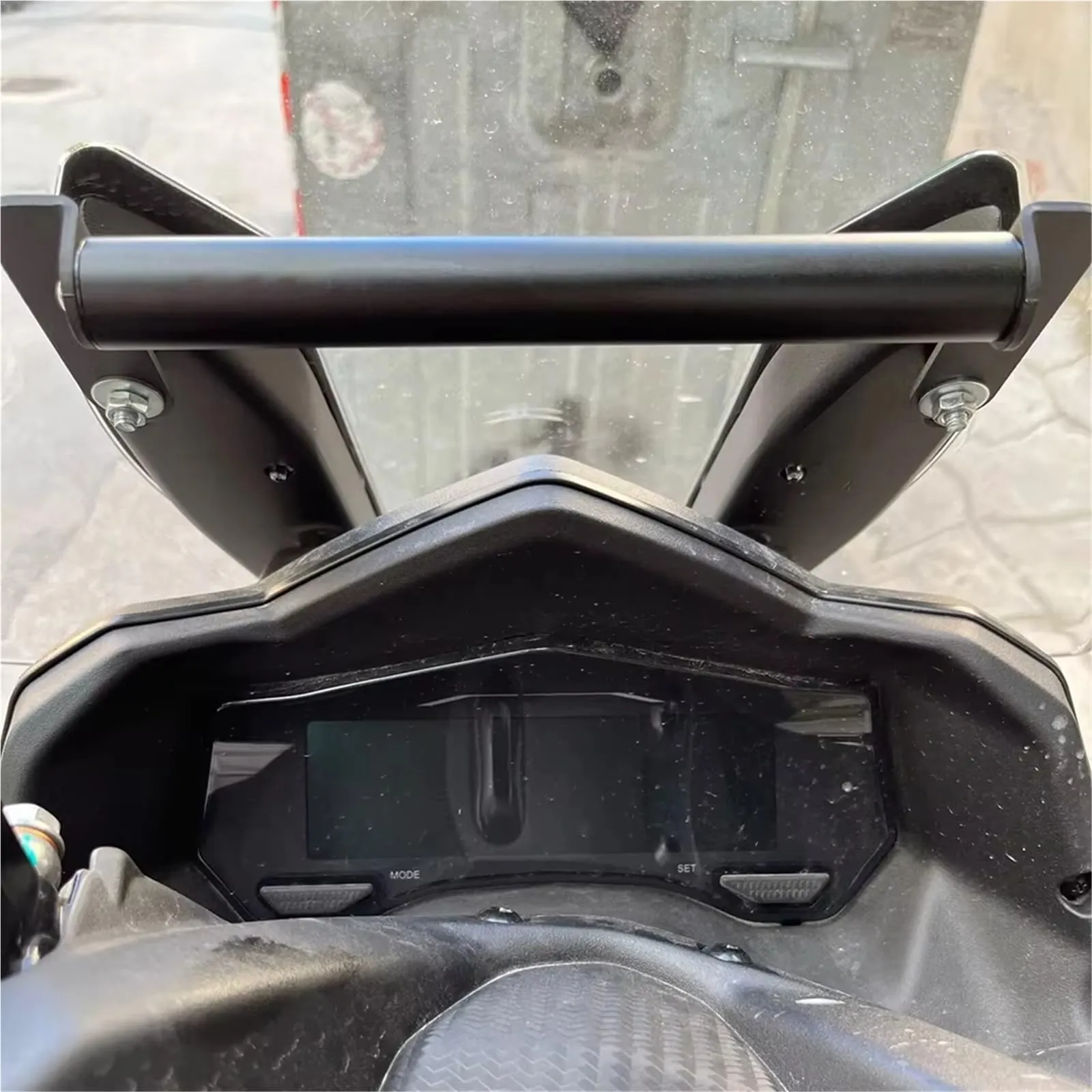 DHDYJSA Moto Mobile Staffa Staffa Navigazione Telefono per SYM per Joyride 300 per JOYRIDE300 2021 2022 Accessori Moto Supporto Navigazione GPS Telefono Cellulare Parabrezza Parte - immagine 7
