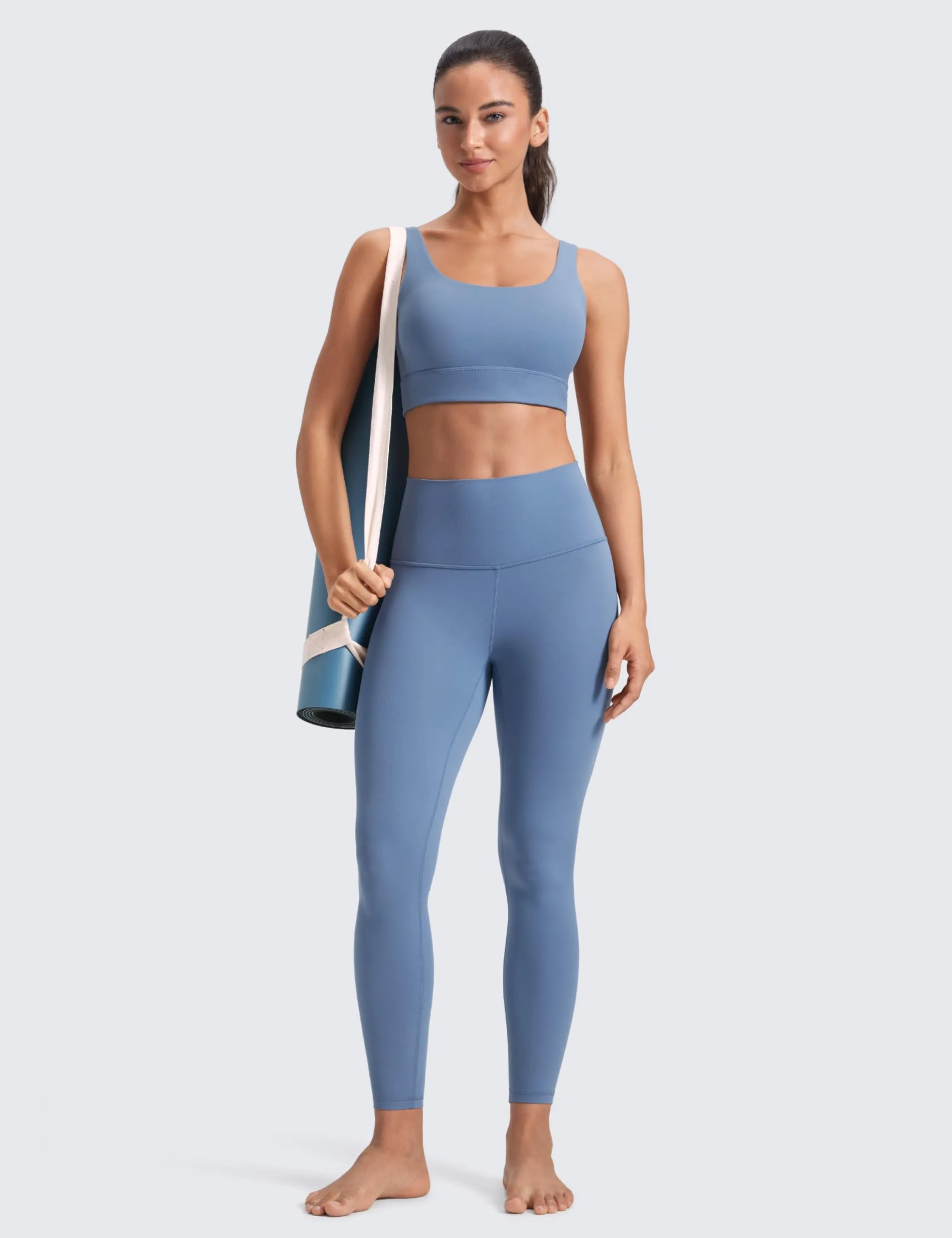 CRZ YOGA Butterluxe Leggings 64cm Blu Oasis 46 - immagine 3