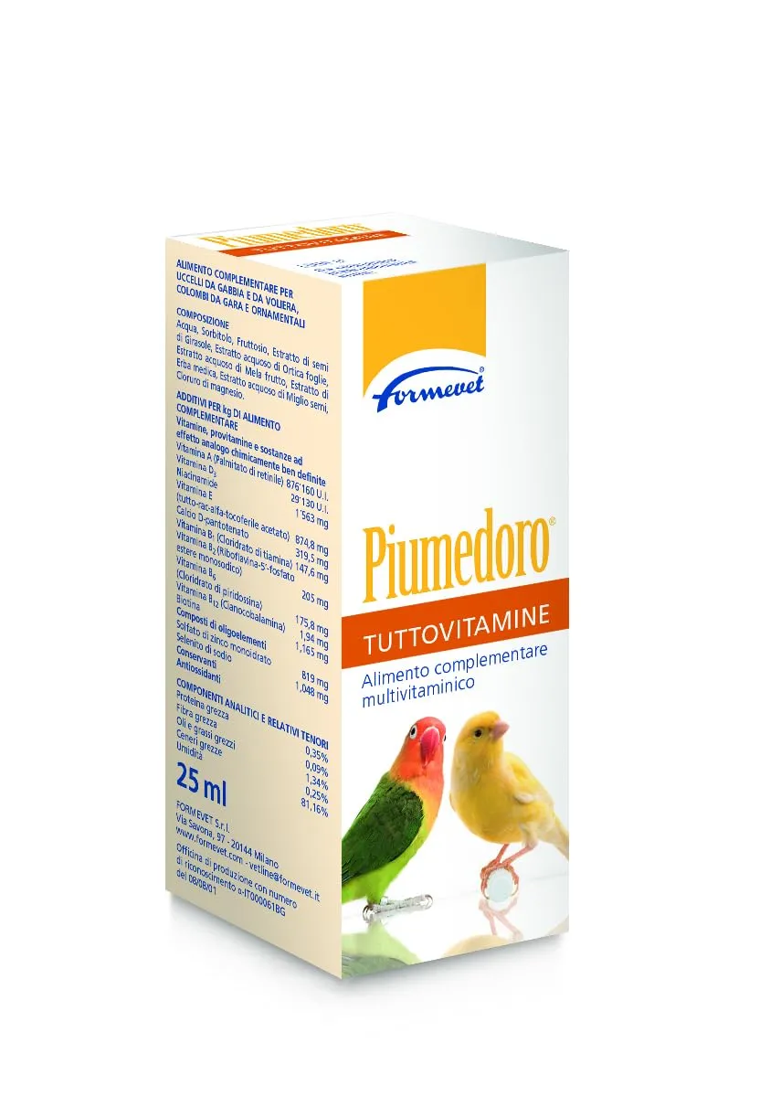 Piumedoro Piumedoro Tuttovitamine, 25 ml - immagine 1