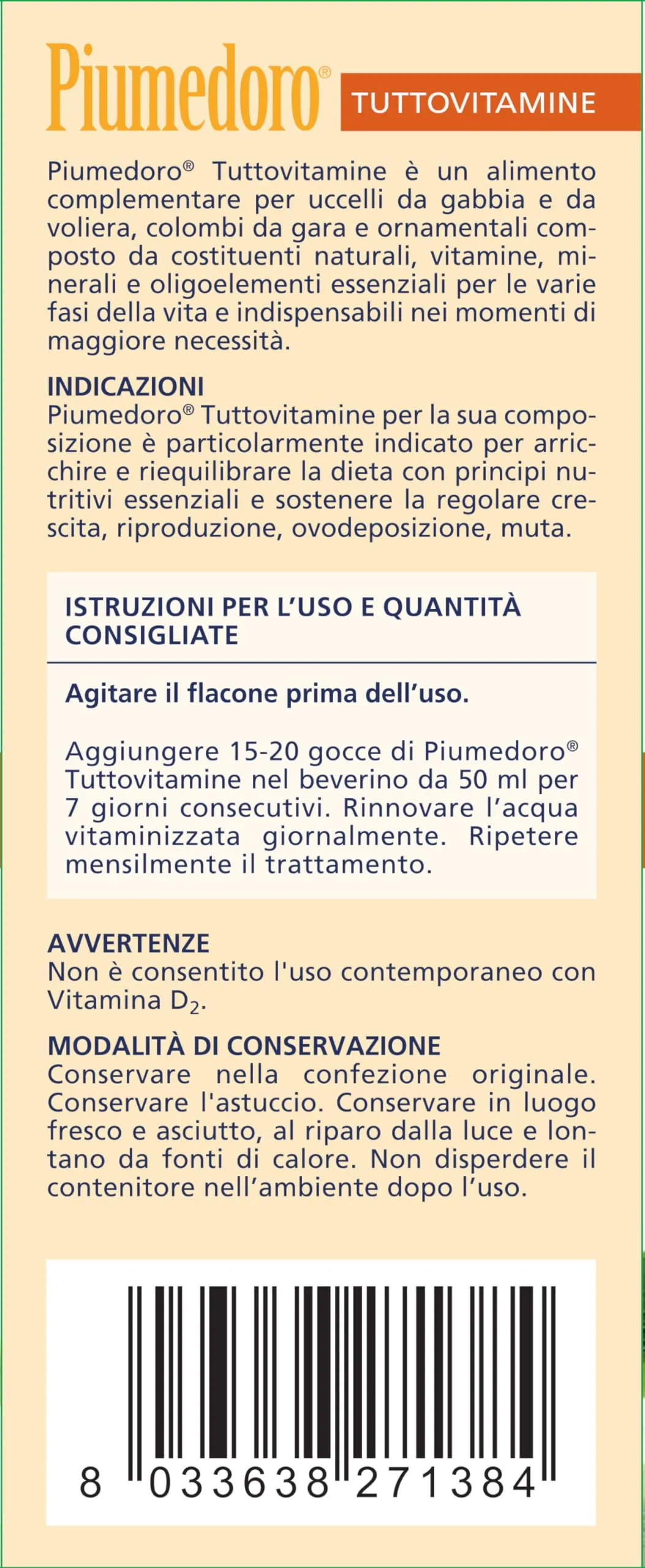 Piumedoro Piumedoro Tuttovitamine, 25 ml - immagine 2