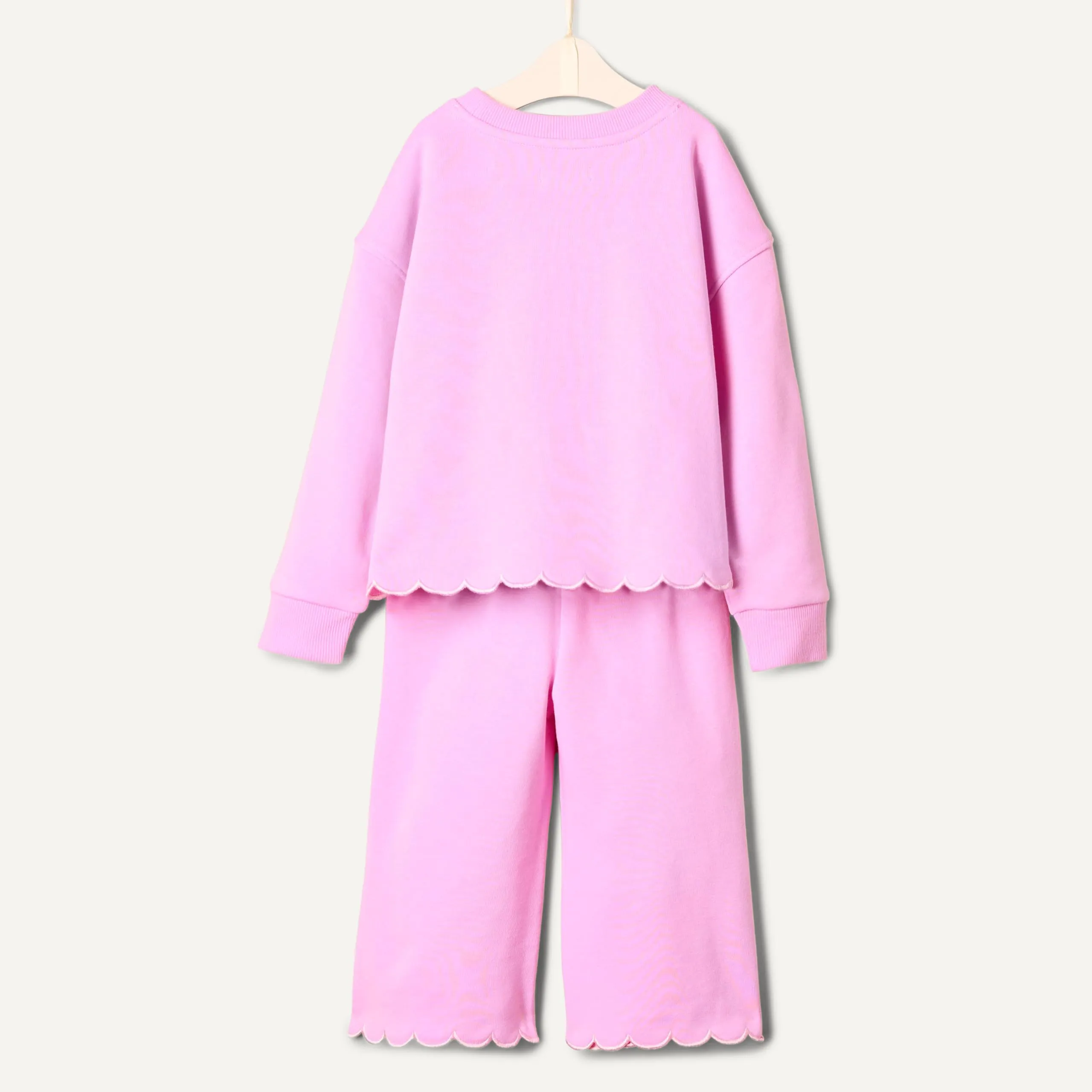 Amazon Essentials Sofia Grainge, Set di Pantaloni e Top in Spugna Francese, da Bambina, Rosa, 3-6 Mesi - immagine 5