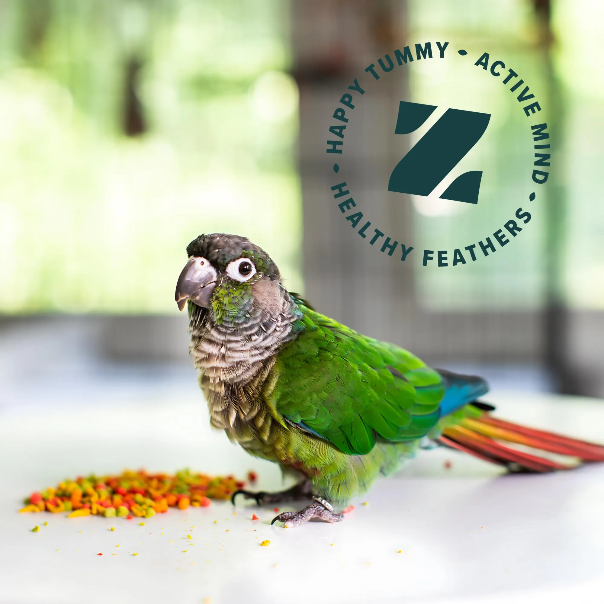 Zupreem Multifruits - Mangime per uccelli da compagnia, frutta e vitamine, mangime per uccelli, indicato per agapornis, cacatua NINFA, cotorre argentine e altri uccelli di medie dimensioni, 1 kg - immagine 9