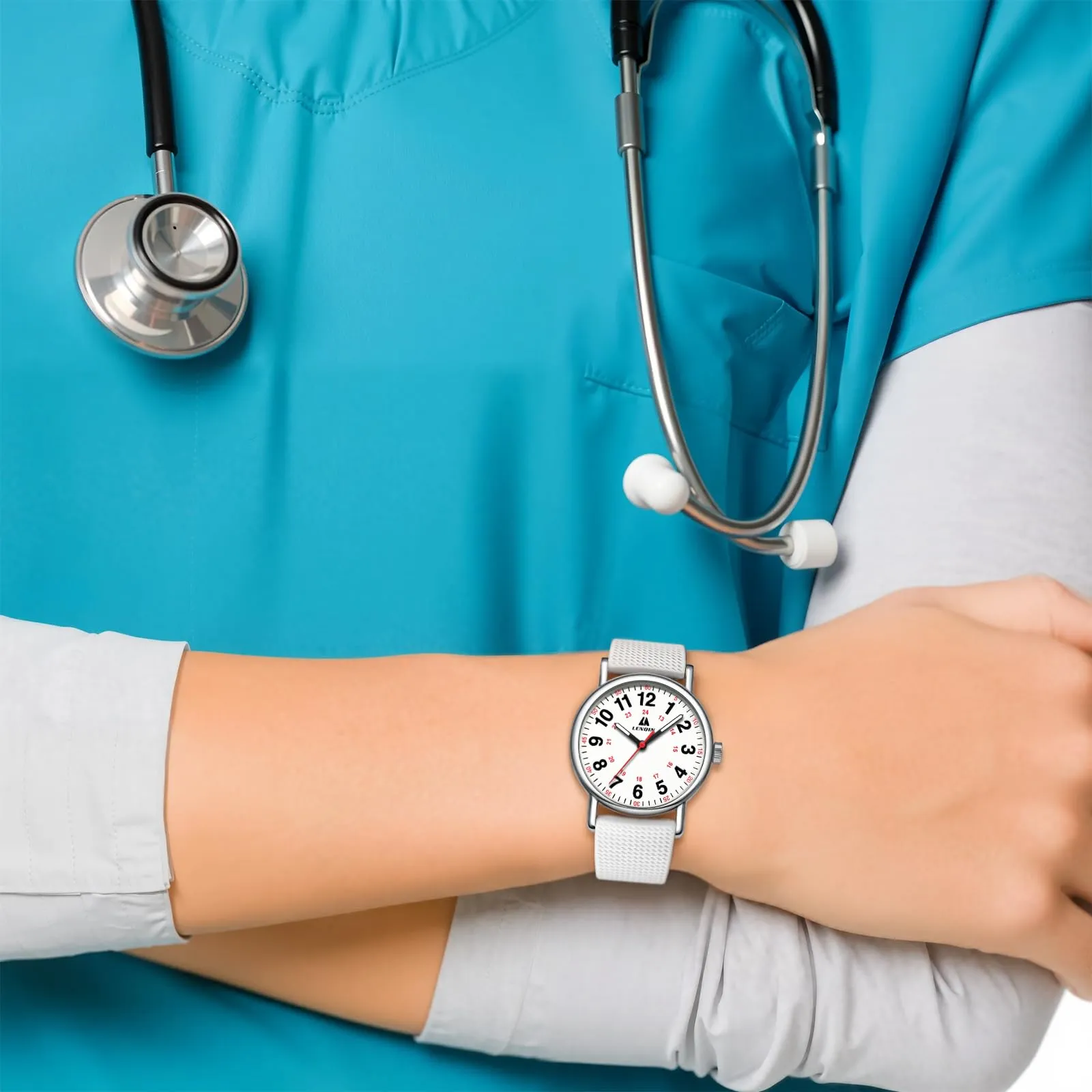 LN LENQIN Orologio Uomo Orologi Analogici Al Quarzo Per Orologi Da Polso Impermeabili Orologio Casual Da Uomo Di Design Con Data - immagine 6