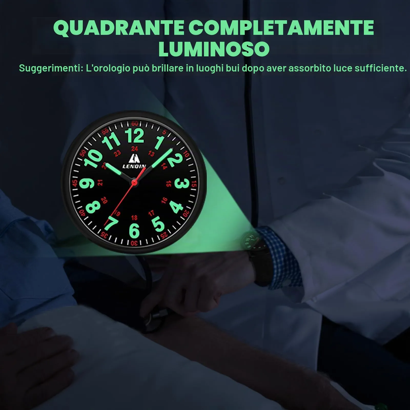 LN LENQIN Orologio Uomo Orologi Analogici Al Quarzo Per Orologi Da Polso Impermeabili Orologio Casual Da Uomo Di Design Con Data - immagine 5