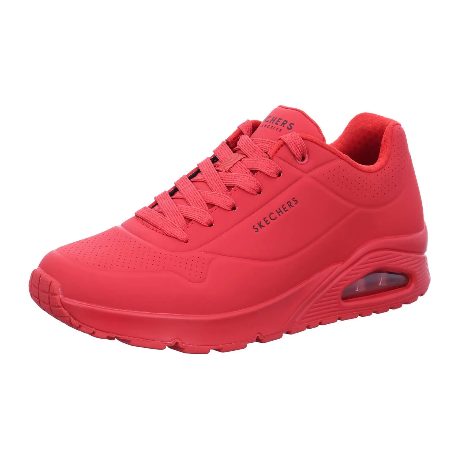 Skechers Uno Stand On Air, Scarpe da ginnastica Uomo, Red Durabuck Mesh, 48.5 EU - immagine 1