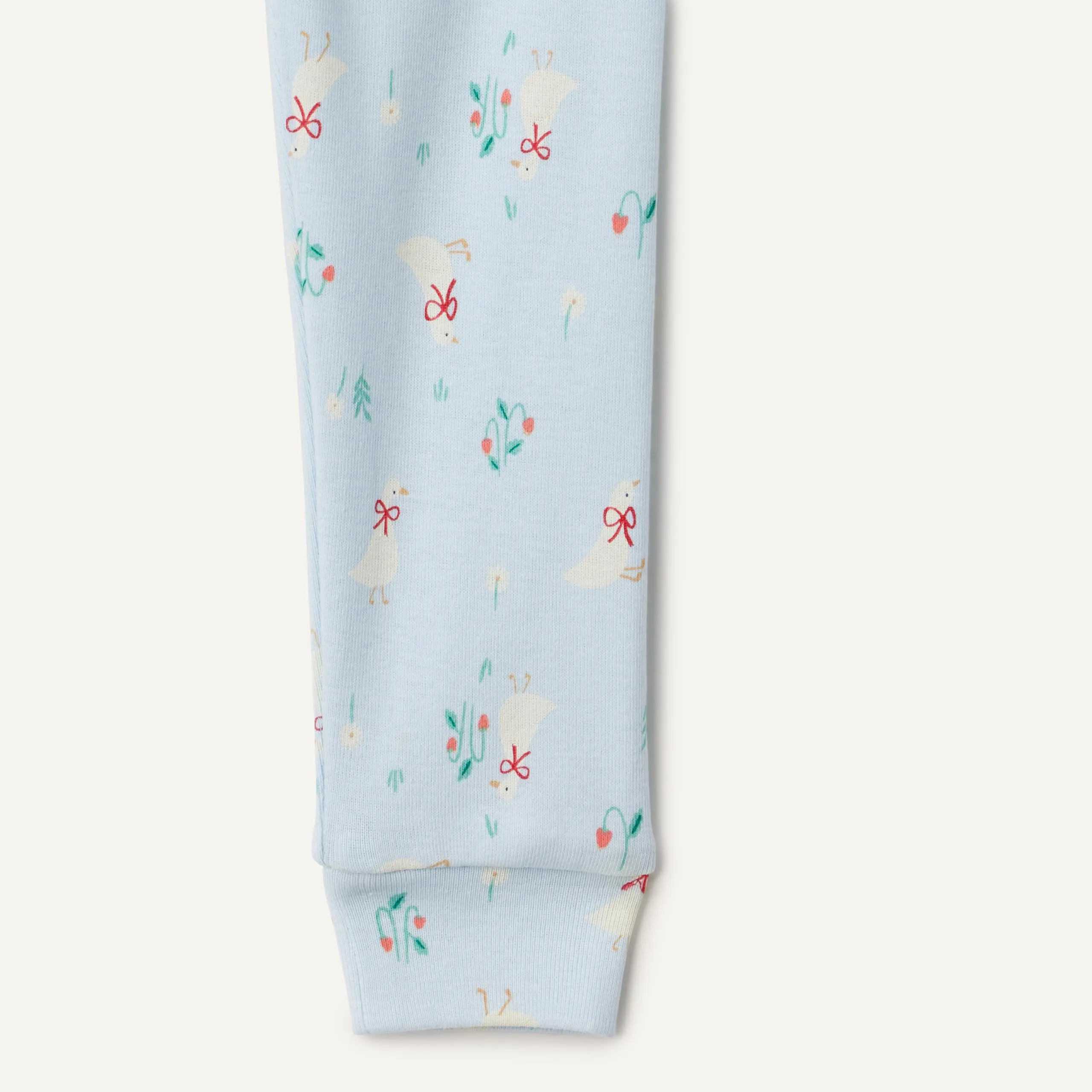 Amazon Essentials x Sofia Grainge Pigiami in Cotone Aderenti Bambini e Ragazzi, Pacco da 2, Blu Chiaro Oche, 4 Anni - immagine 3