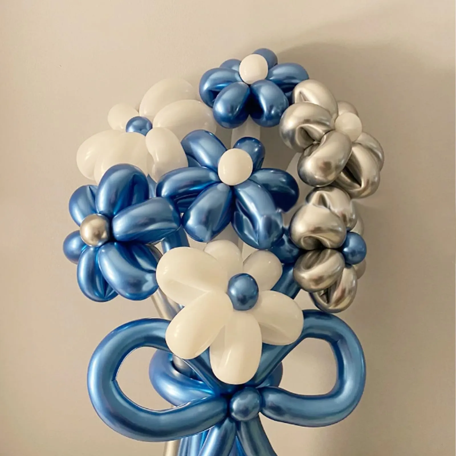 AUNGKWANG 100 Pezzi Palloncini Modellabili con Pompa, Metallic Lungo Palloncini, Colorati MagiciPalloncini Lattice, per Feste, Compleano, Matrimonio, Anniversari Decorazione - immagine 6