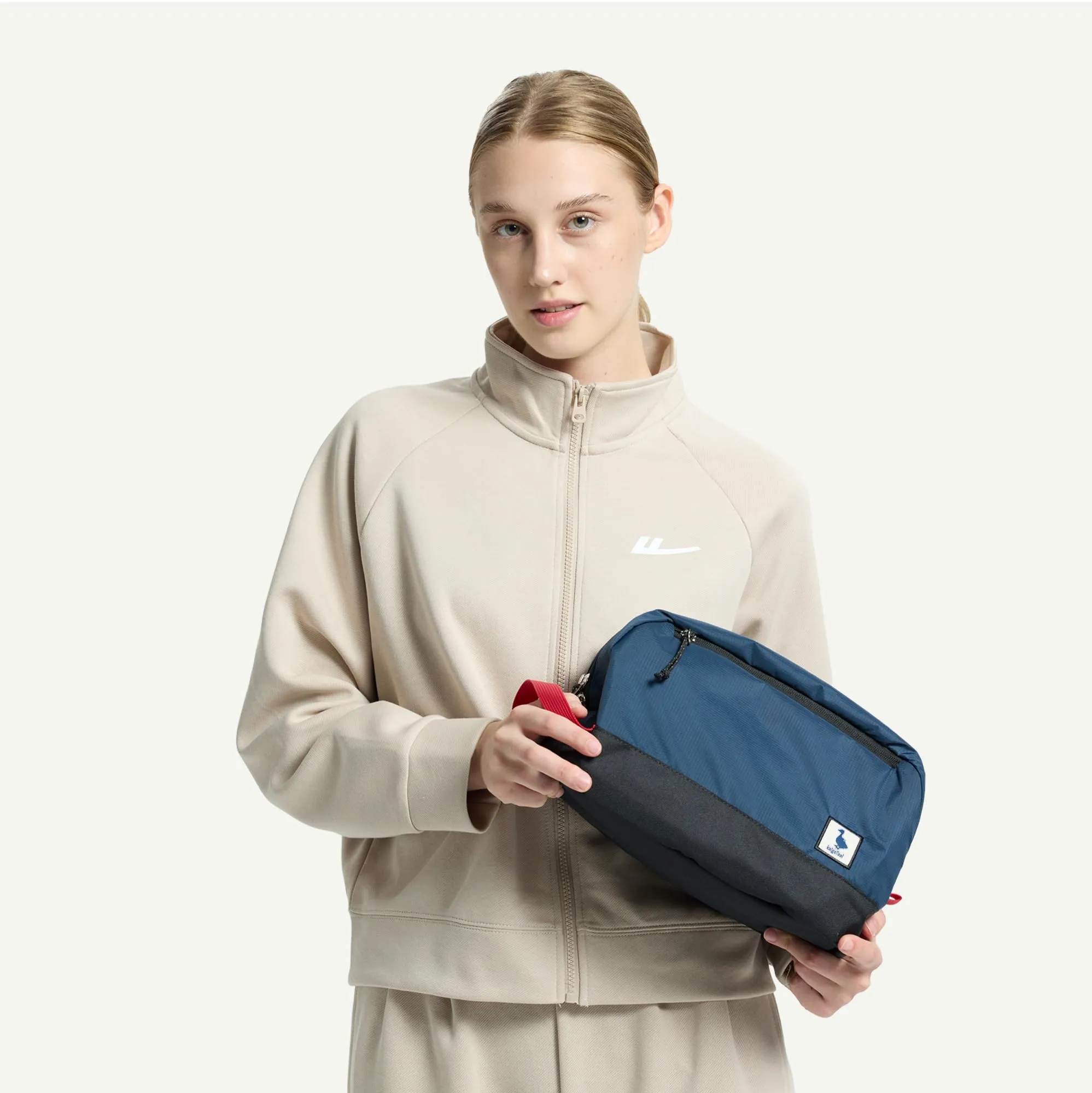Borsa da viaggio per articoli igienici 8L, borsa lavaggio grande con scomparto umido/secco in TPU impermeabile - immagine 2