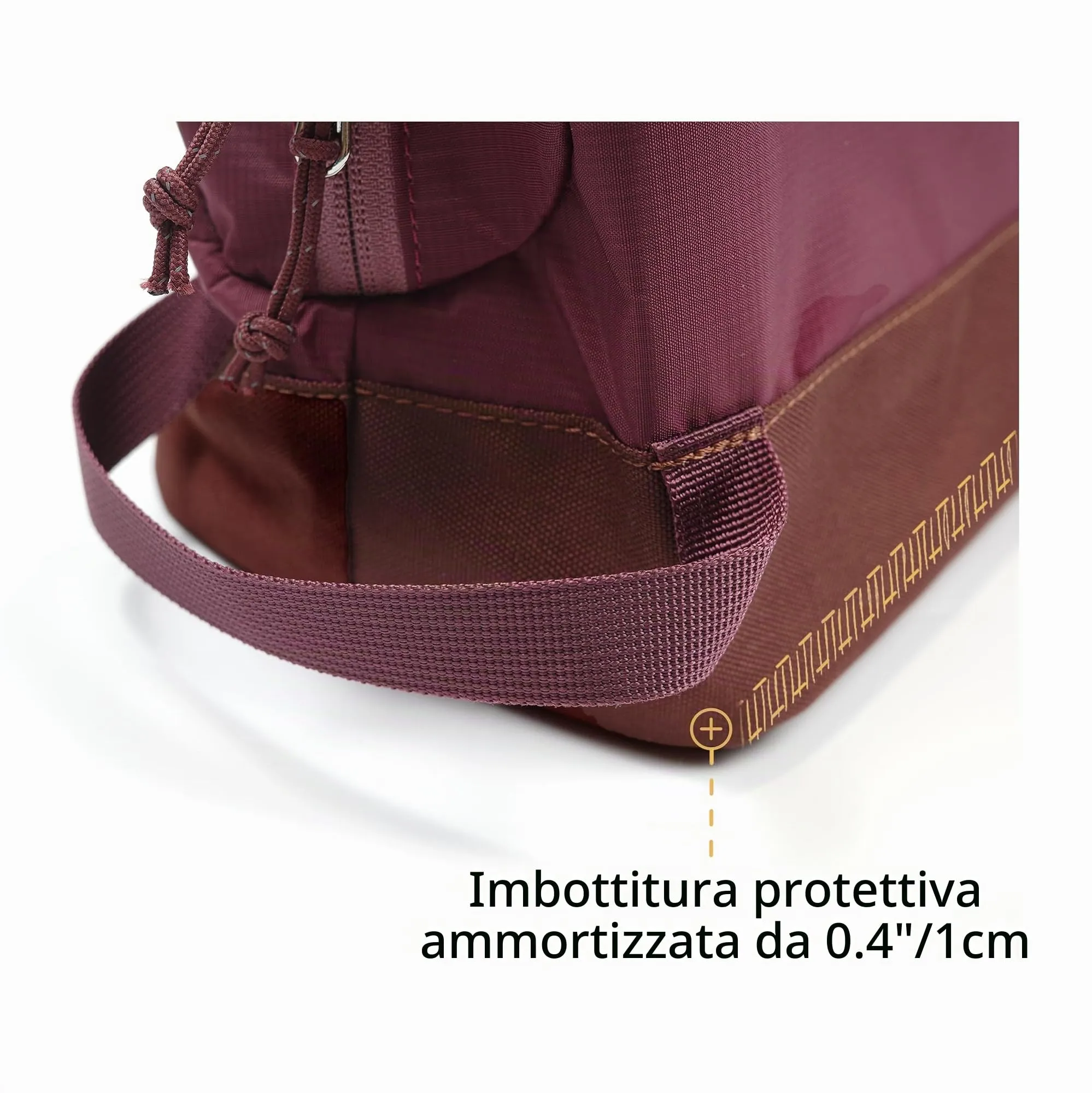 Borsa da viaggio per articoli igienici 8L, borsa lavaggio grande con scomparto umido/secco in TPU impermeabile - immagine 6