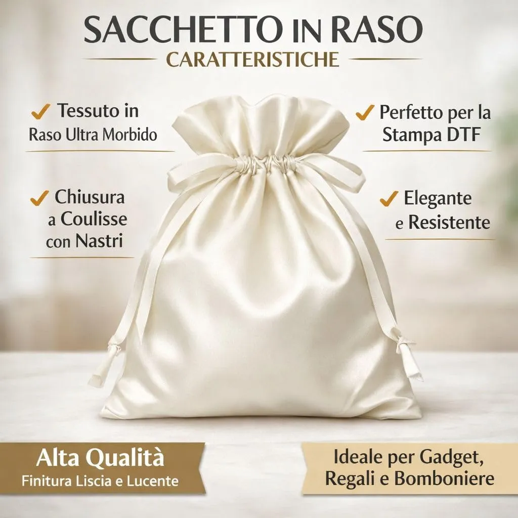 Cormar Sacchetti Bomboniere Cresima Personalizzati – Set 12 Pezzi, 9x12 cm, Colore Bianco con Ricamo Elegante (CROCE + BIBBIA) - immagine 5