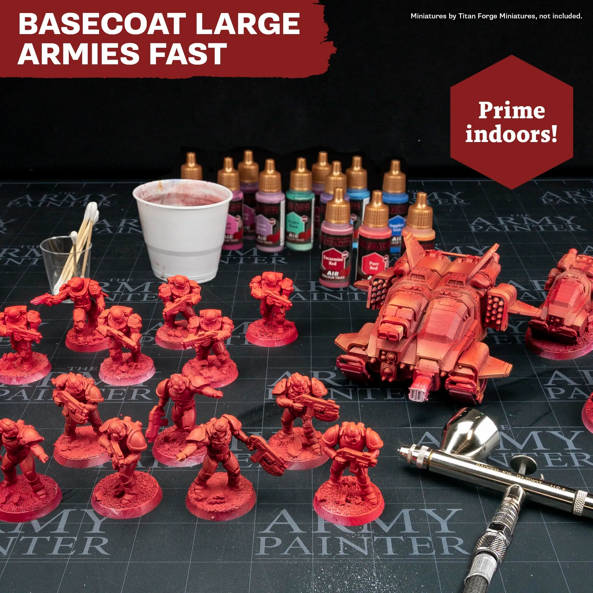 The Army Painter, Air Triads Teals, 6 x 18 ml Warpaints Air, aerografo - immagine 3