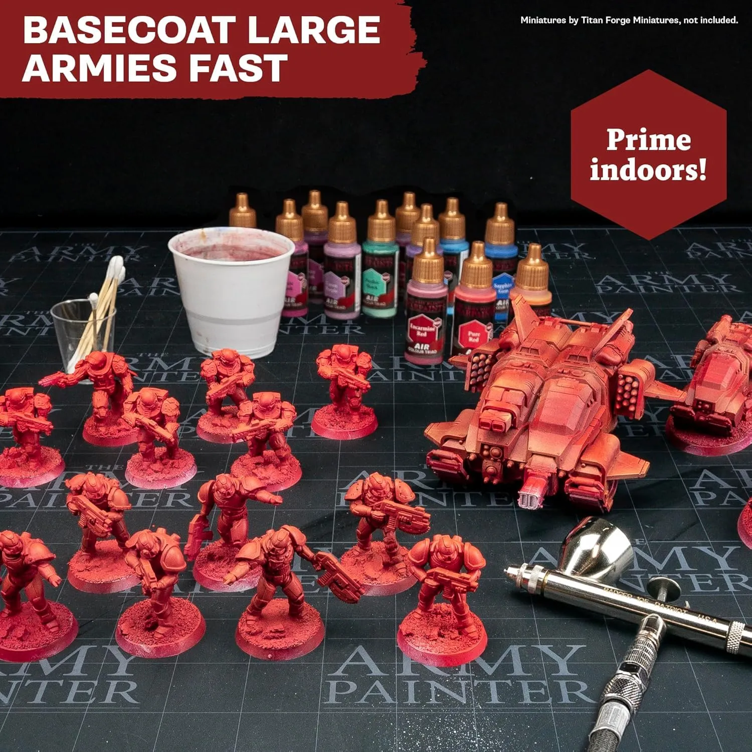 The Army Painter, Air Triads Turquoise, 6 x 18 ml, pronti per aerografo - immagine 4