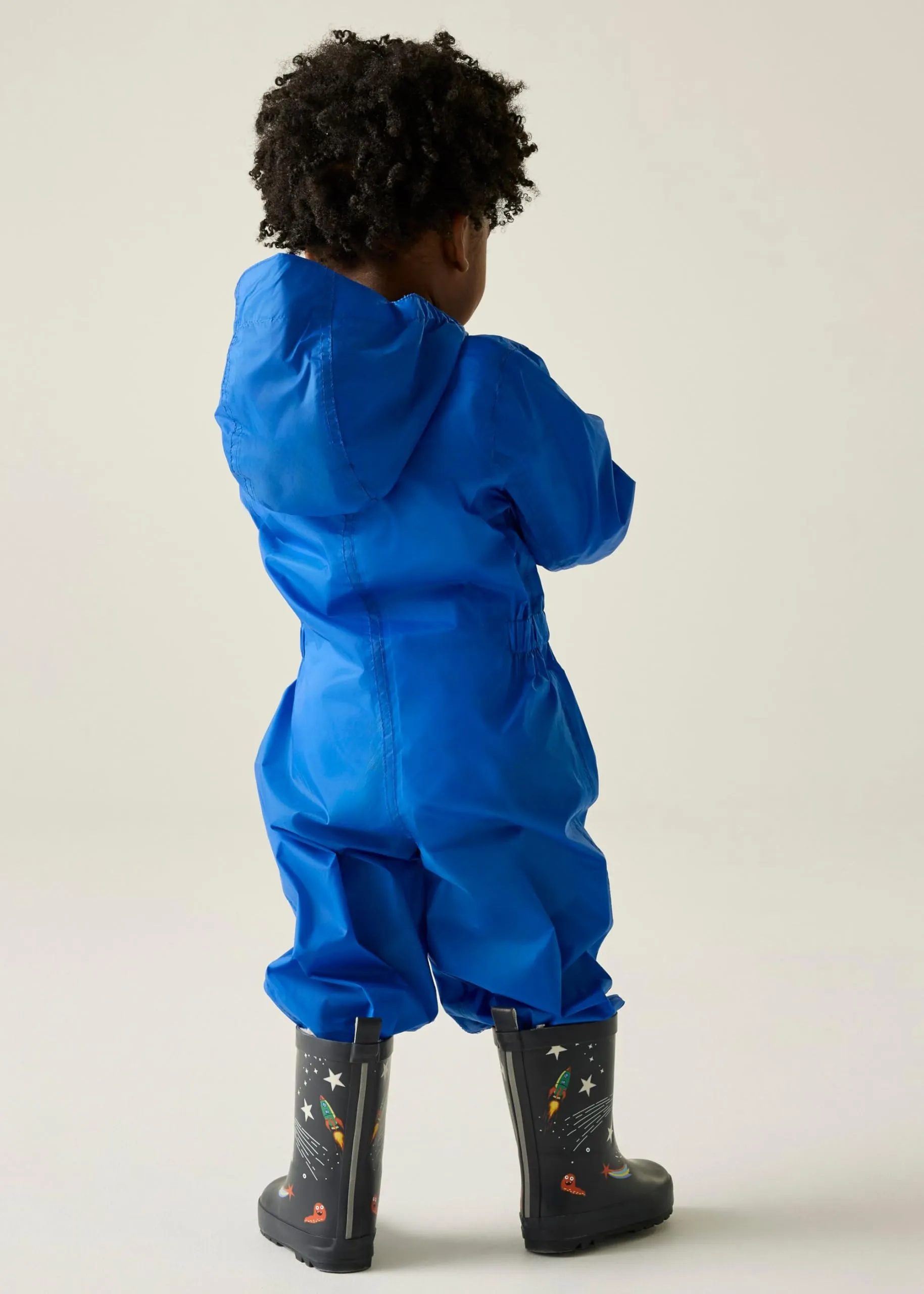 Regatta Tuta Antipioggia per Bambini Puddle Suit Impermeabile e Riflettente - immagine 3