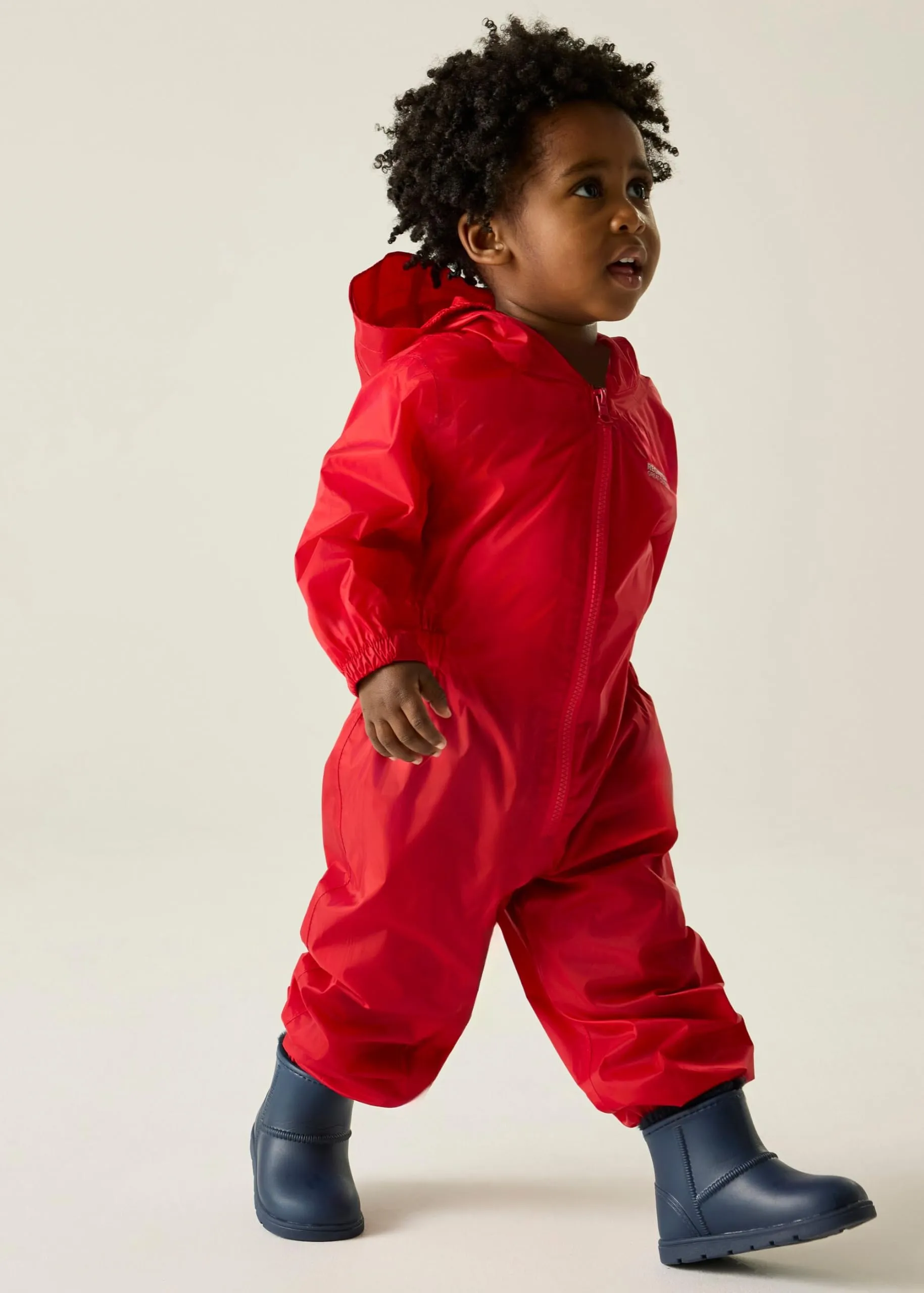 Regatta Tuta Antipioggia per Bambini Puddle Suit Impermeabile e Riflettente - immagine 4