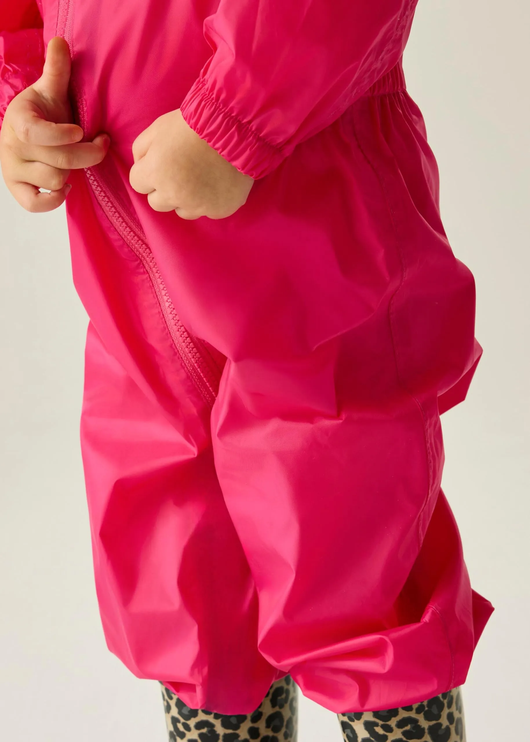 Regatta Tuta Antipioggia per Bambini Puddle Suit Impermeabile e Riflettente - immagine 5