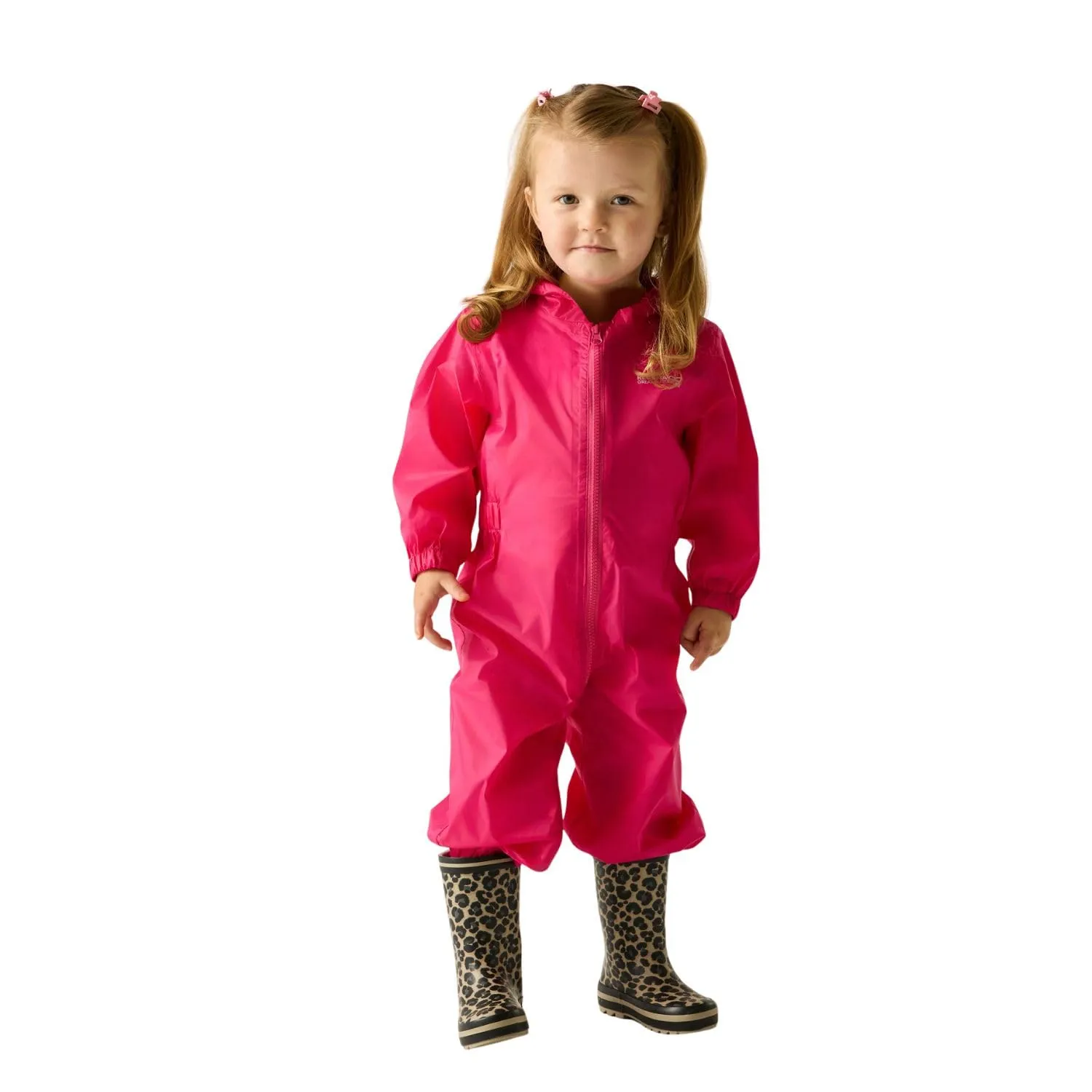 Regatta Tuta Antipioggia per Bambini Puddle Suit Impermeabile e Riflettente - immagine 1