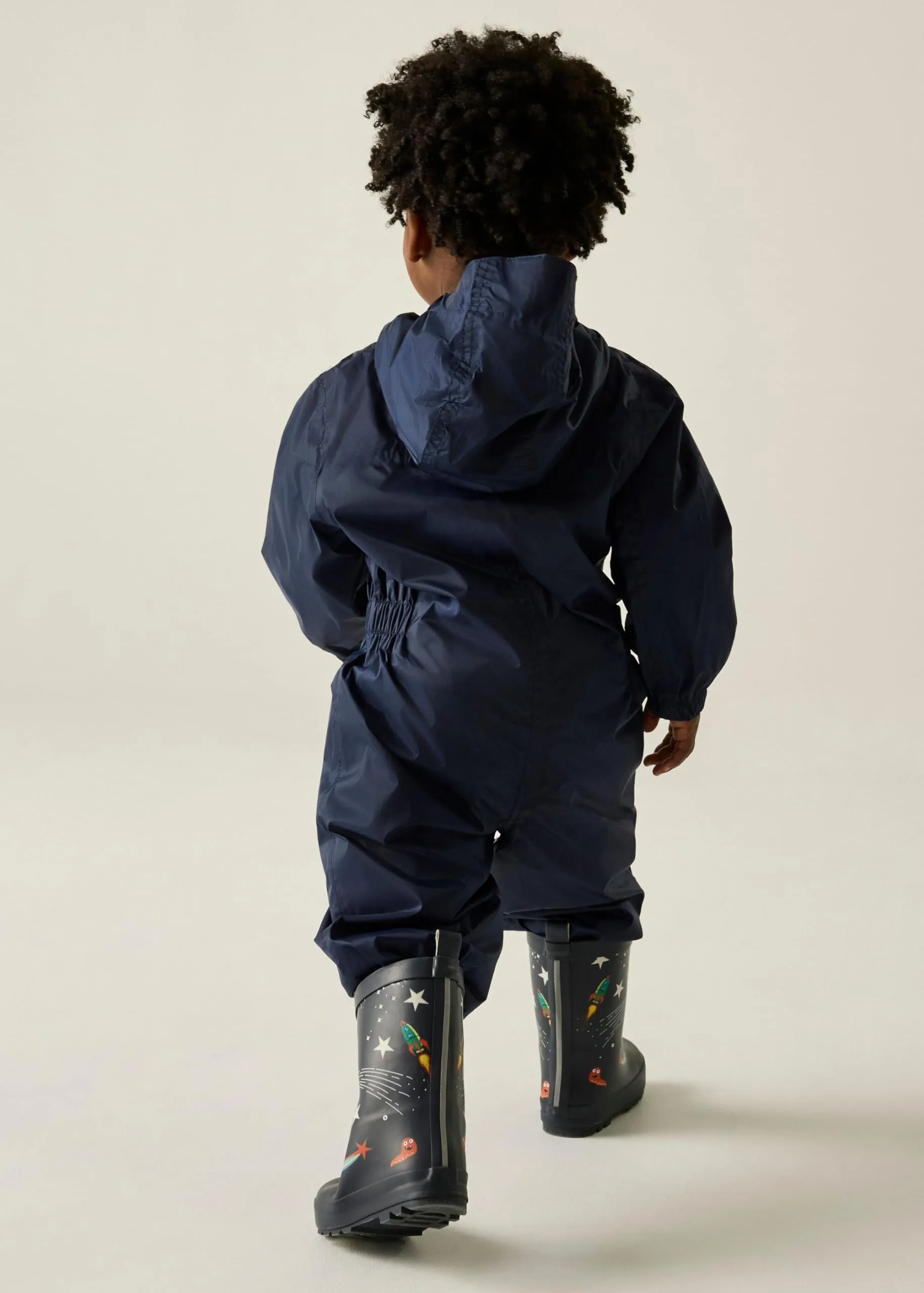 Regatta Tuta Antipioggia per Bambini Puddle Suit Impermeabile e Riflettente - immagine 3