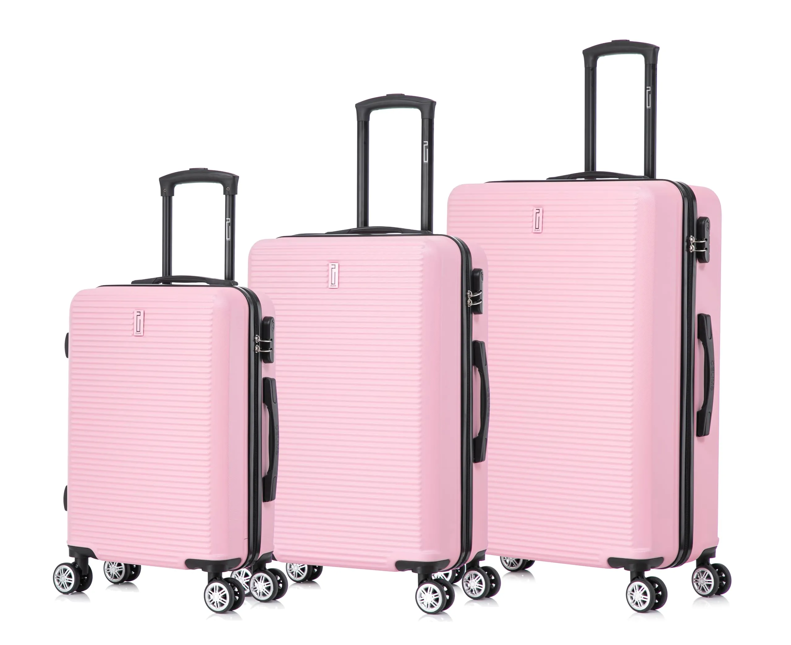 CELIMS - Set di 3 Valigie | Valigia Cabina 55 cm | Media 65 cm | Grande 75 cm - immagine 1