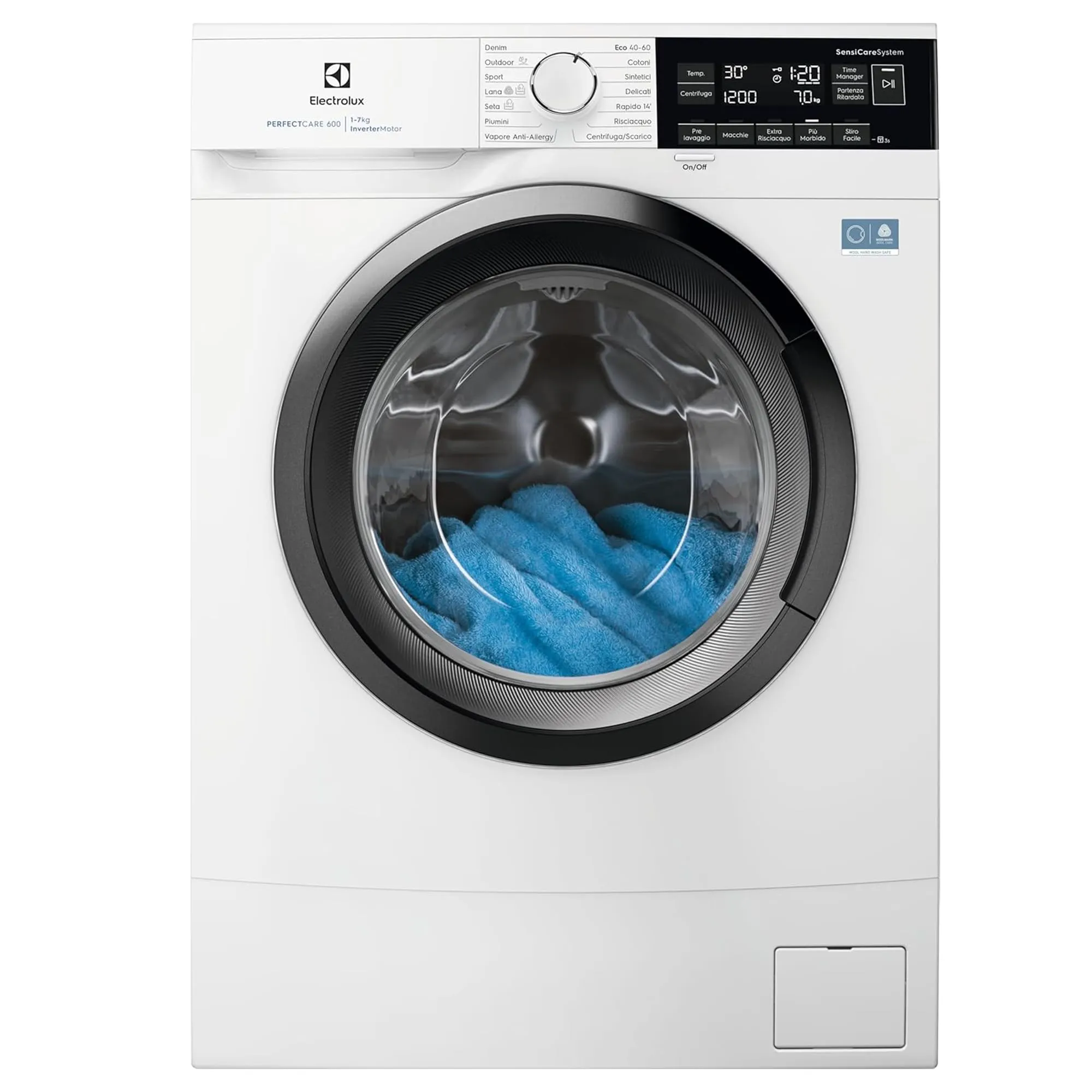 Electrolux Lavatrice Slim a carica frontale 7 kg EW6S327A Classe A Bianca - immagine 1