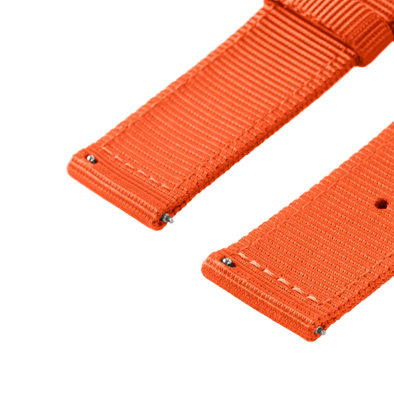 Archer Watch Straps - Cinturini in Nylon Premium a Sgancio Rapido (Arancione, 18mm) - immagine 7