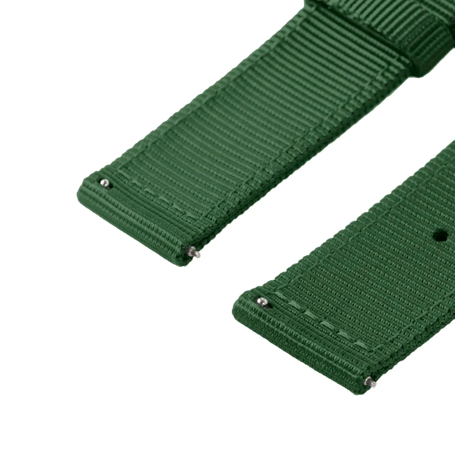 Archer Watch Straps - Cinturini in Nylon Premium a Sgancio Rapido (Verde Foresta, 22mm) - immagine 7