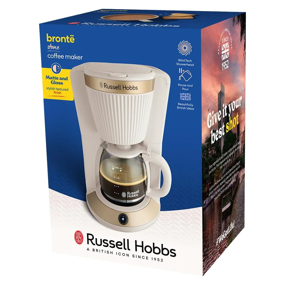 Russell Hobbs Macchina da Caffè Americano, Brontë Stone, 1,25 L - immagine 11