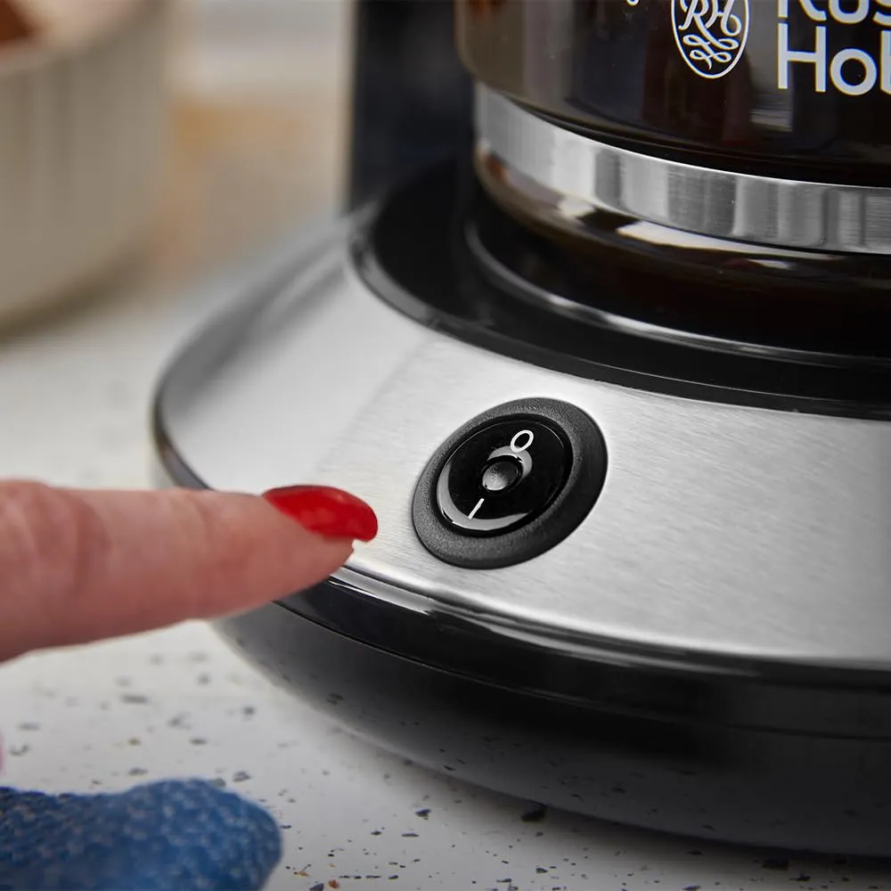 Russell Hobbs Macchina da Caffè Americano Brontë, Filtro, 1,25 L, 10 Tazze - immagine 4