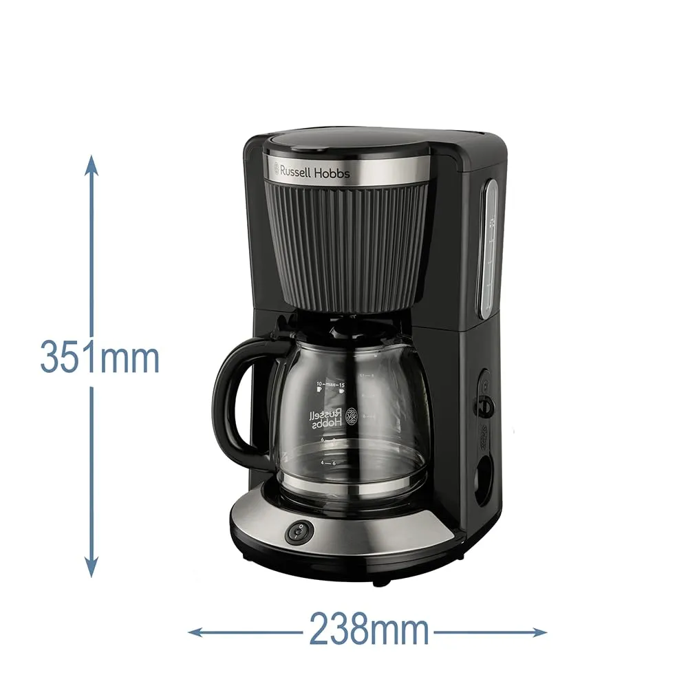 Russell Hobbs Macchina da Caffè Americano Brontë, Filtro, 1,25 L, 10 Tazze - immagine 11