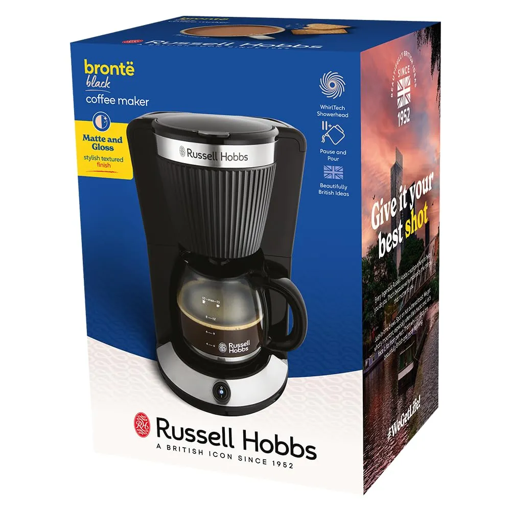 Russell Hobbs Macchina da Caffè Americano Brontë, Filtro, 1,25 L, 10 Tazze - immagine 12