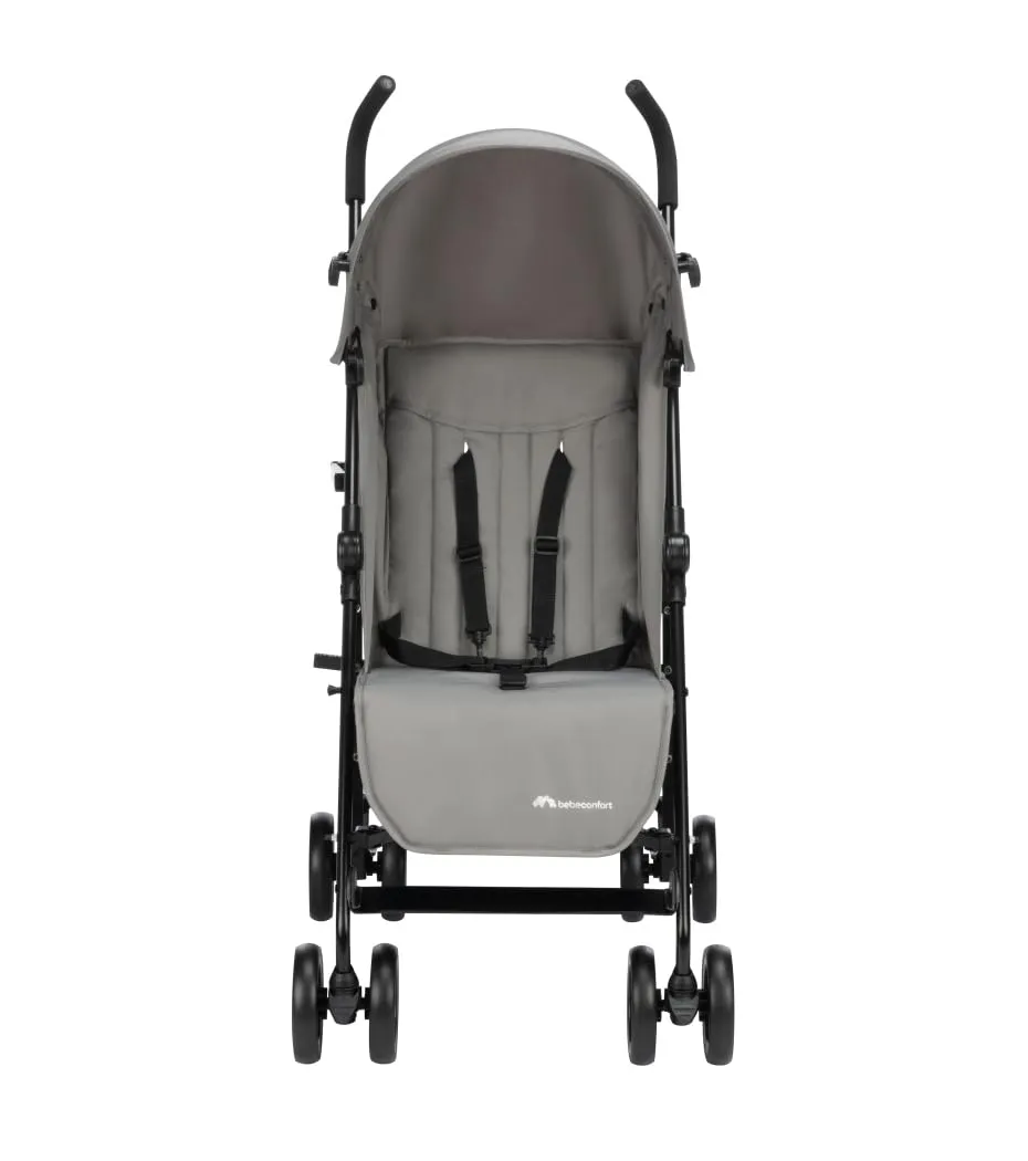 Bebeconfort Rainbow Passeggino Leggero e Reclinabile, Pieghevole Chiusura ad Ombrello, Passeggino da Viaggio Maneggevole e Compatto, 6 mesi - 4 anni, Fino ai 22 kg, colore Mineral Gray - immagine 7