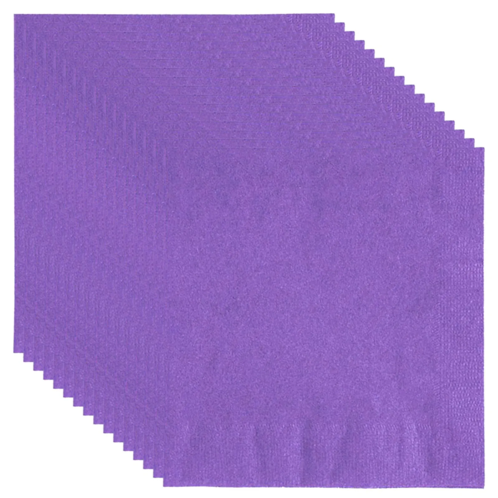 MOMAHUA 20 Tovaglioli Viola, Tovaglioli di Carta, 33 x 33 cm - immagine 1
