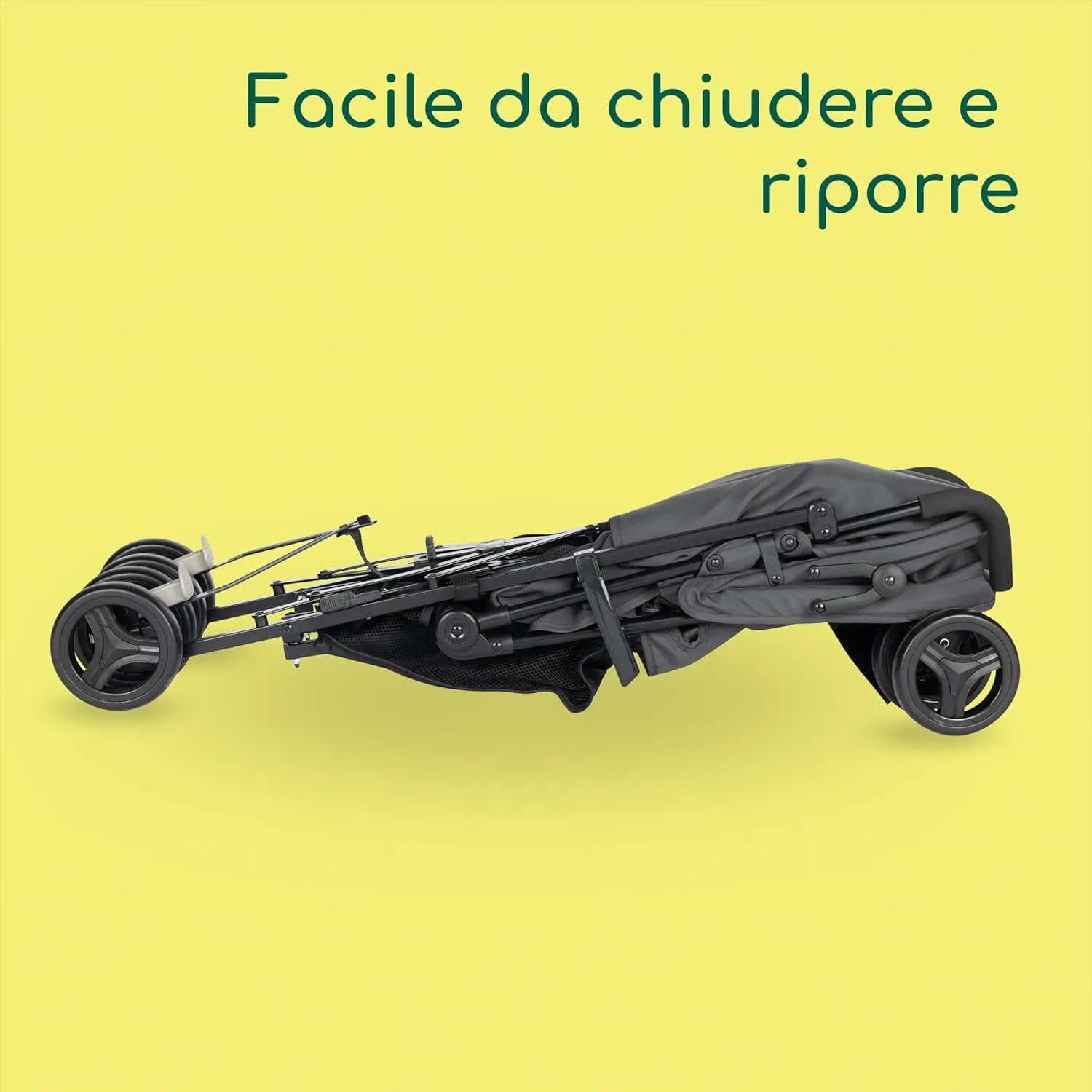 Bebeconfort Rainbow Passeggino Leggero, 6-22 kg, Mineral Graphite - immagine 4