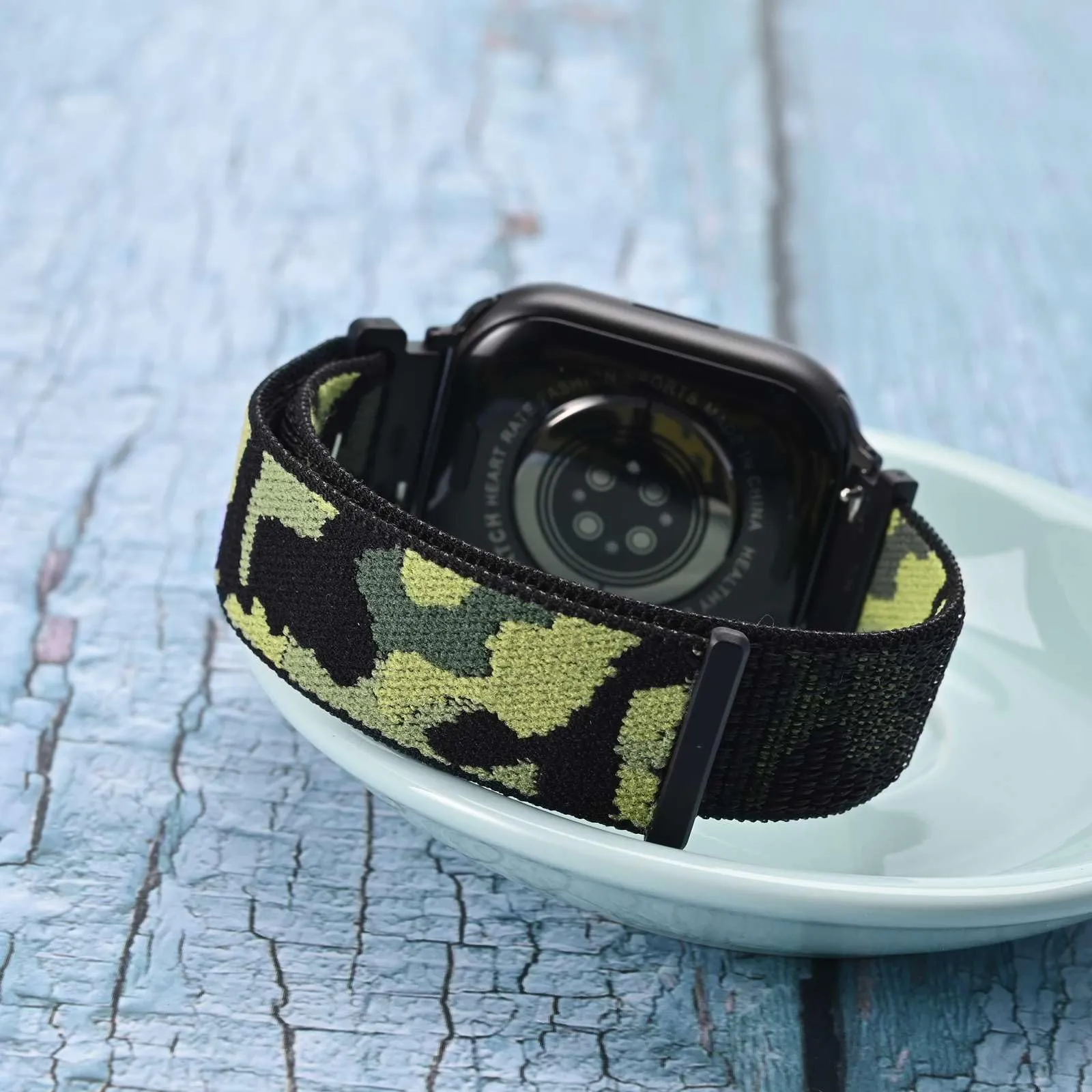 WOCCI 18mm Sportivo Cinturino in Nylon, Cinturini per Orologi a Sgancio Rapido per Uomo e Donna (Camo Giungla) - immagine 7