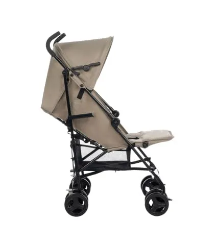 Bebeconfort Rainbow Passeggino Leggero e Reclinabile, Pieghevole Chiusura ad Ombrello, Passeggino da Viaggio Maneggevole e Compatto, 6 mesi - 4 anni, Fino ai 22 kg, colore Mineral Beige - immagine 3