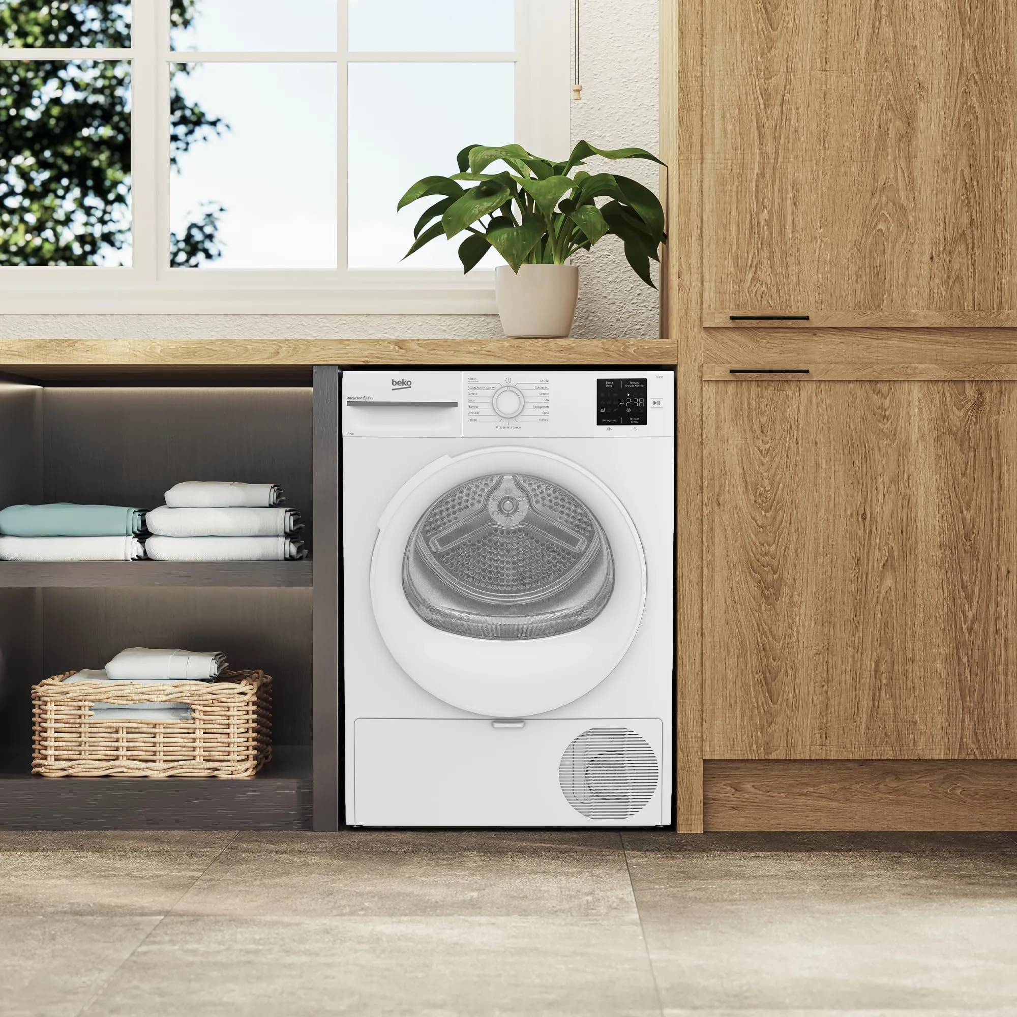 Beko BMT73EW - Asciugatrice a Libera Installazione 7 Kg, Classe D - immagine 6