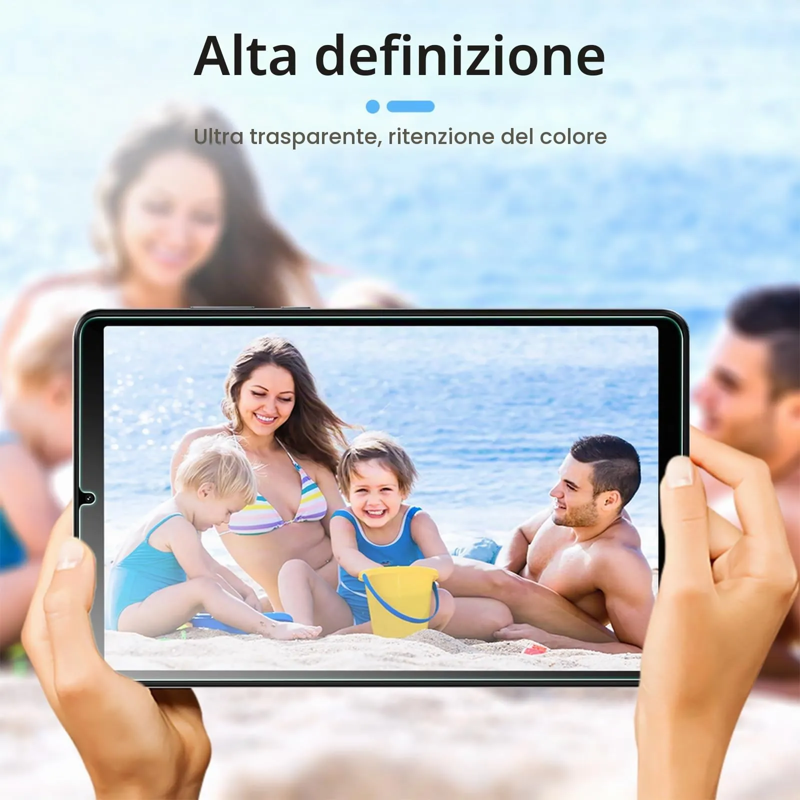 Gerutek 2 Pezzi Pellicola Protettiva per Lenovo Tab One/Tab K9 8.7'' 2025 - immagine 8