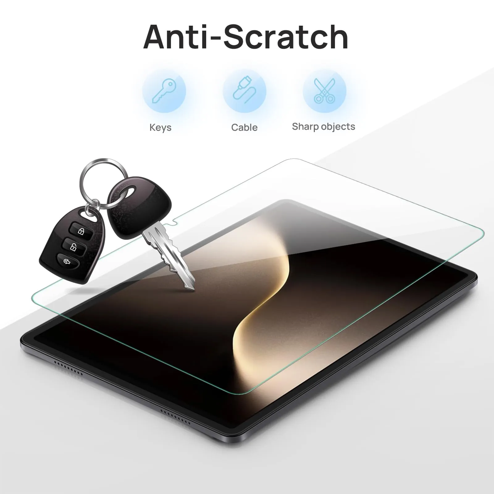 Gerutek 2 Pezzi Pellicola Protettiva per Honor MagicPad 3 13,3'' 2025 - immagine 4
