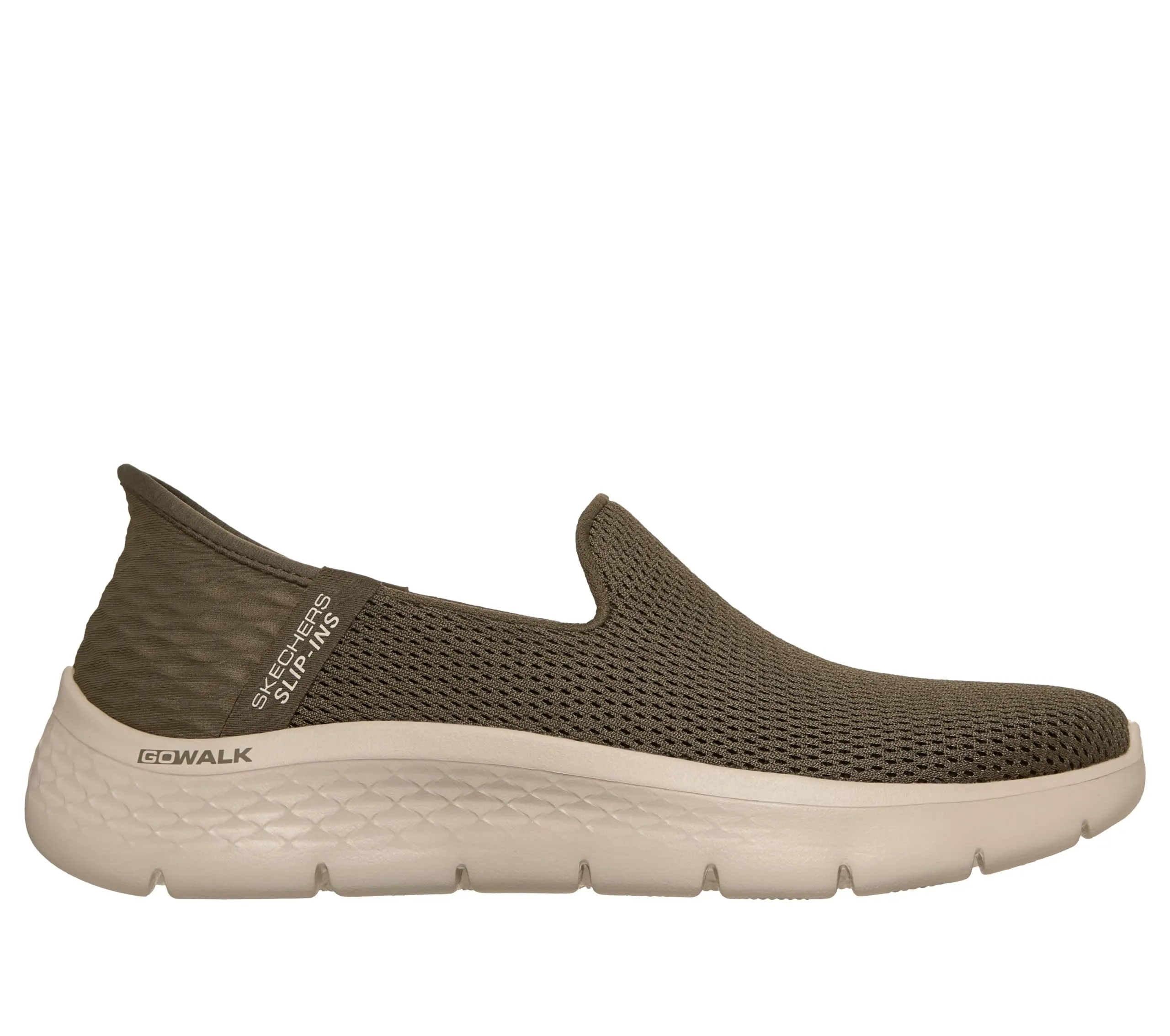 Skechers Scarpe da Ginnastica da Donna Senza Mani-Fi Go Walk Flex-Relish, Oliva, 36.5 EU - immagine 4