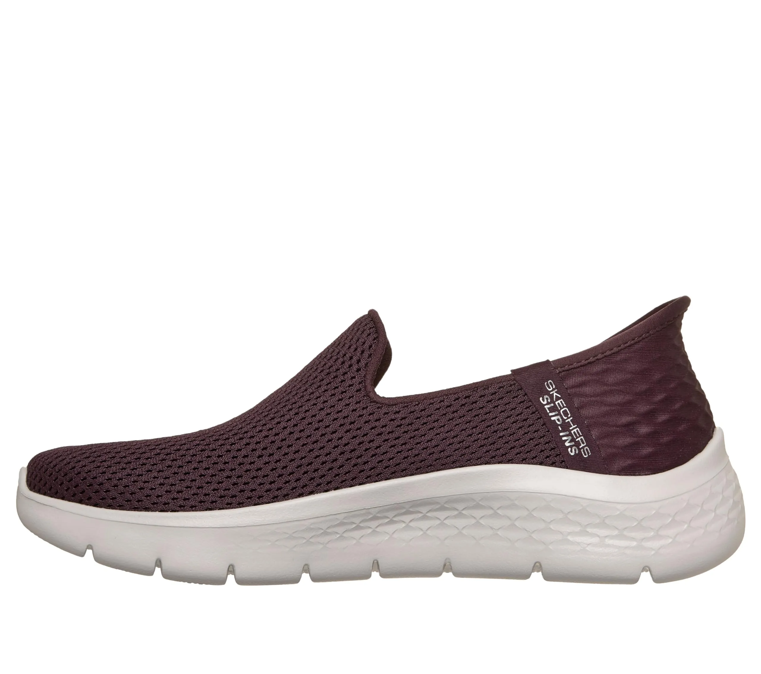 Skechers Scarpe da Ginnastica da Donna Senza Mani-Fi Go Walk Flex-Relish, Borgogna, 37 EU - immagine 5