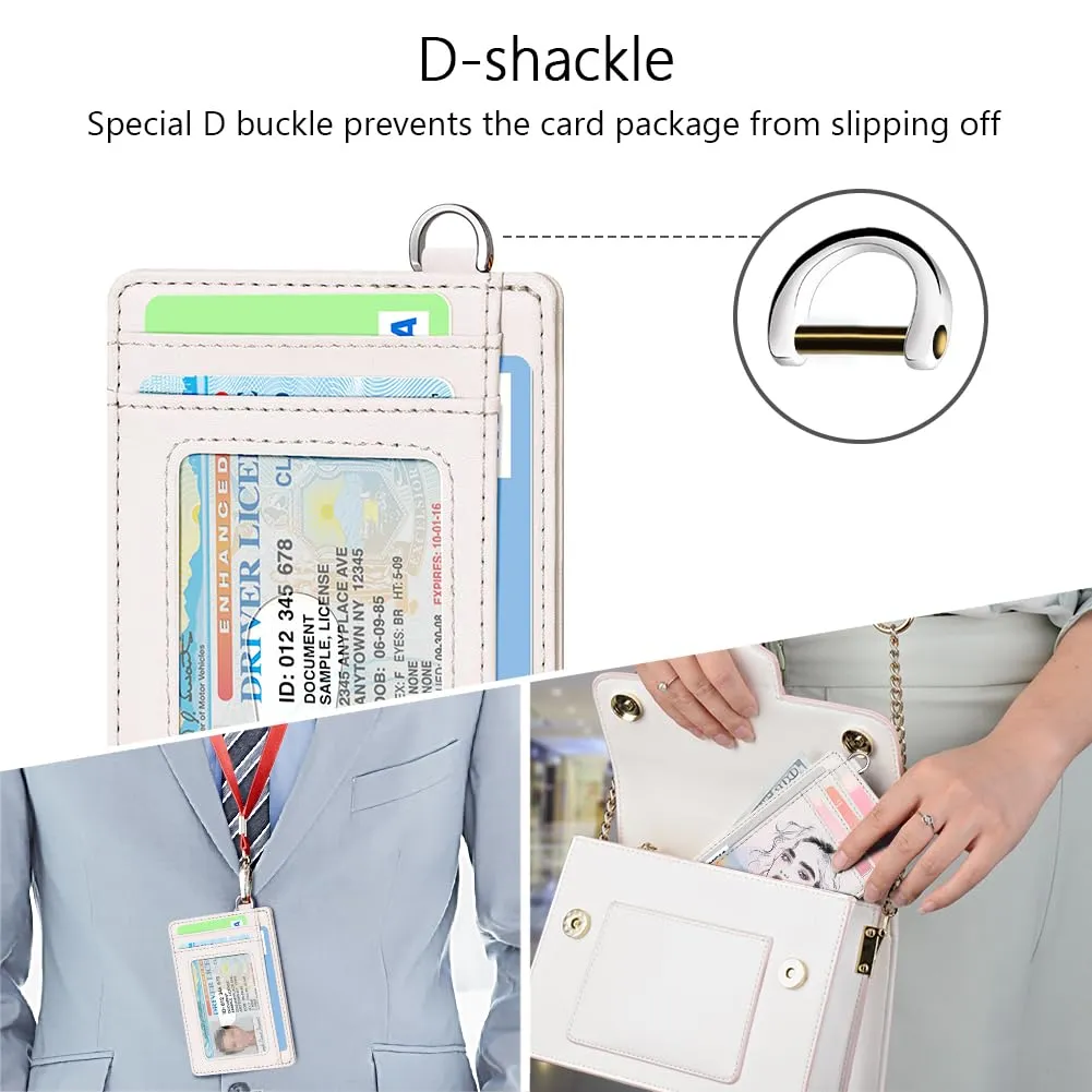 FurArt Portafoglio per carte di credito, portafoglio sottile e minimalista con blocco RFID per donna, Small, Classico - immagine 4