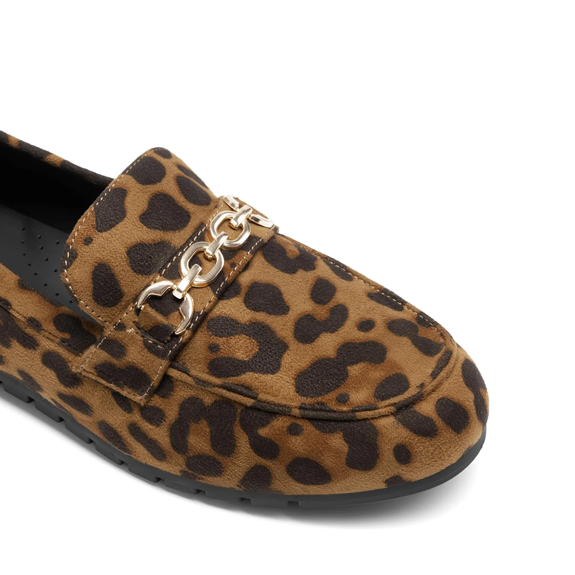 DREAM PAIRS Penny mocassini da donna, scarpe basse, Leopardo, 6.5 - immagine 8