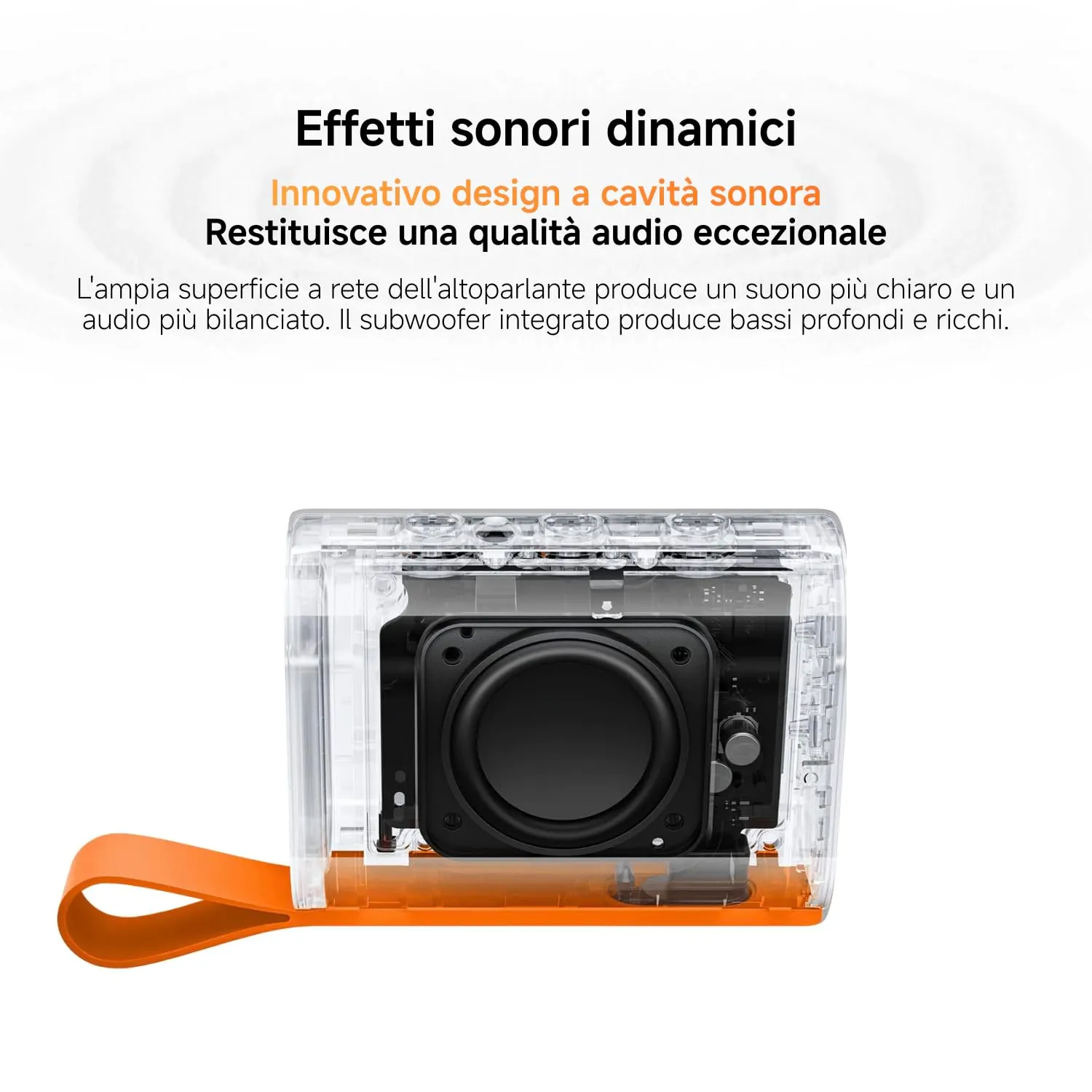 XIAOMI Sound Pocket Cassa Bluetooth Portatile 5W, Design Mini Compatto, 10 Ore di Autonomia, IP67 Waterproof, TWS Pairing, Bluetooth 5.4, per Outdoor e Viaggi, Rosa - immagine 6