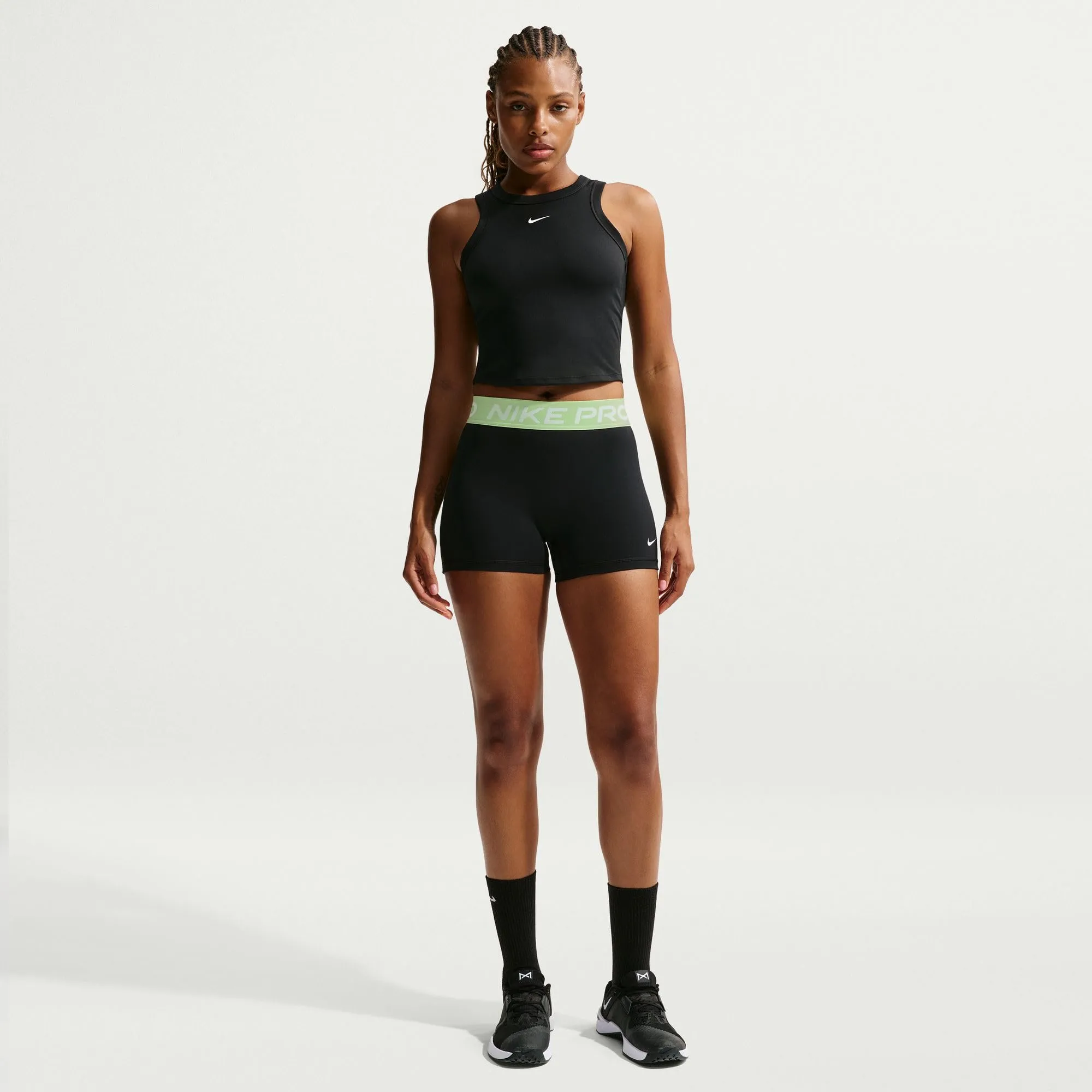 Nike Pantaloncini PRO Bike da Donna a Vita Media 7,5 cm, IQ1037 - immagine 2