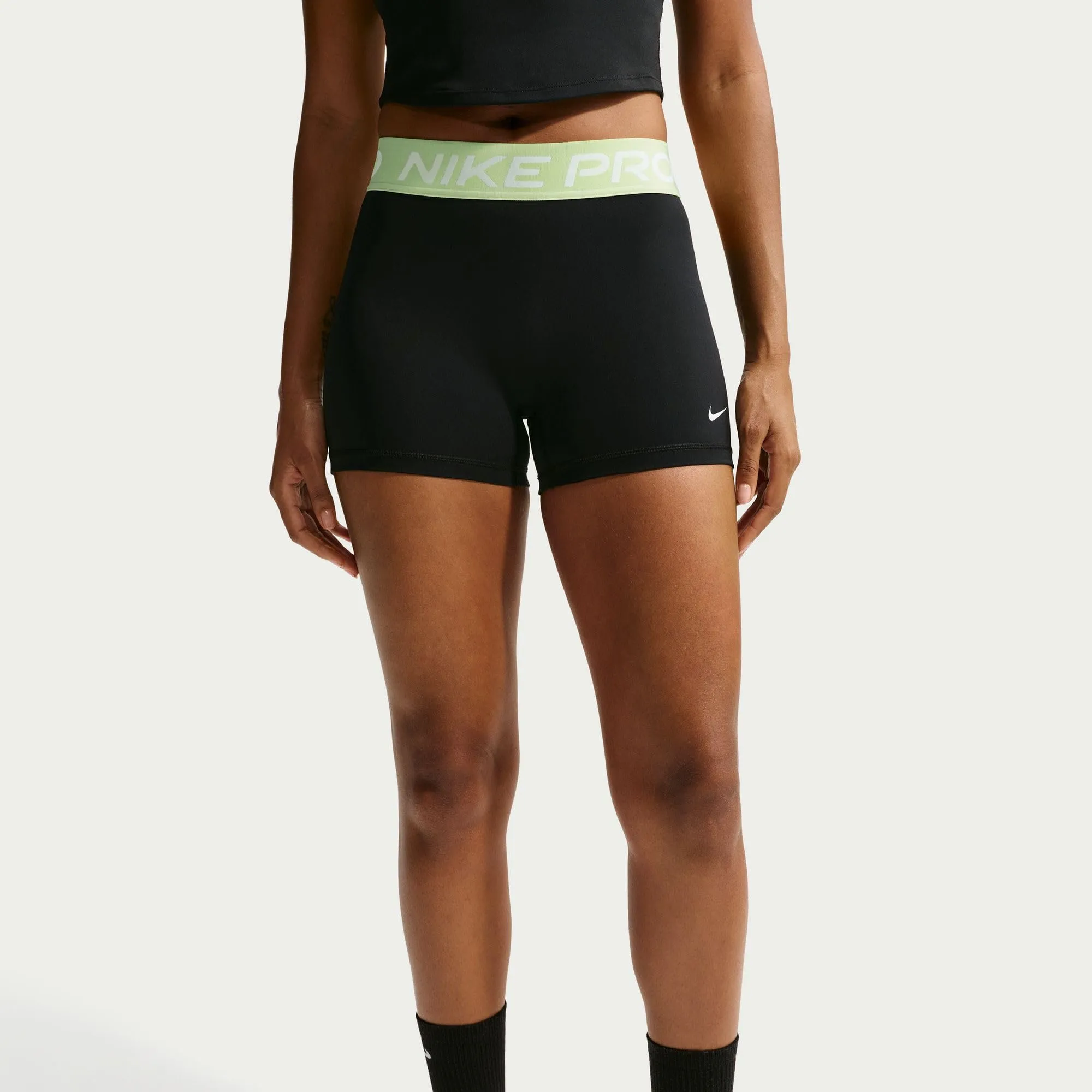 Nike Pantaloncini PRO Bike da Donna a Vita Media 7,5 cm, IQ1037 - immagine 4