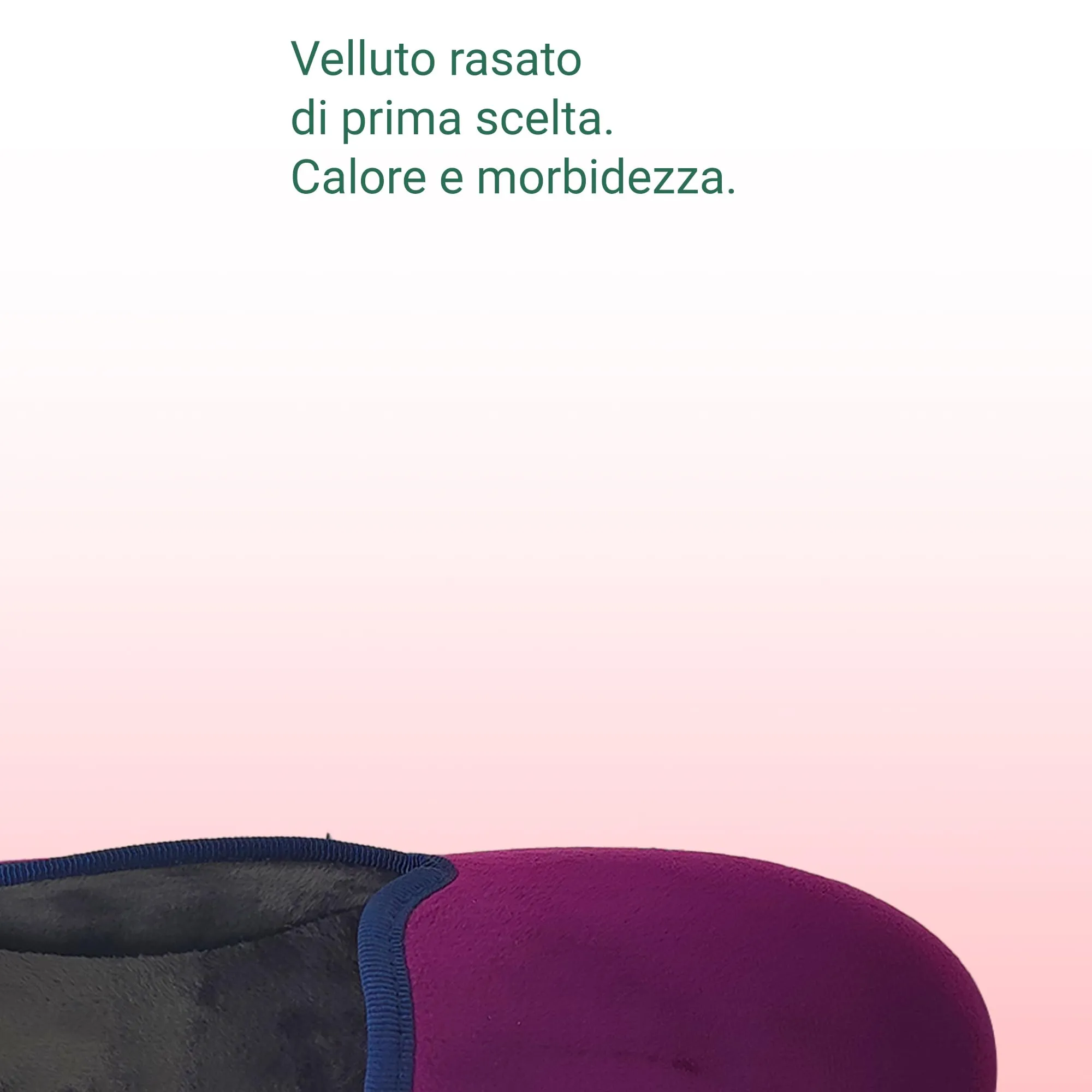 Meravigliose Pantofole Invernali Donna, Ballerine Chiuse da Casa Invernali in Velluto Rasato, Ciabatte Eleganti e Super Comode (Viola, Sistema Taglie Calzature EU, Adulto, Donna, Numero, Media, 39) - immagine 4
