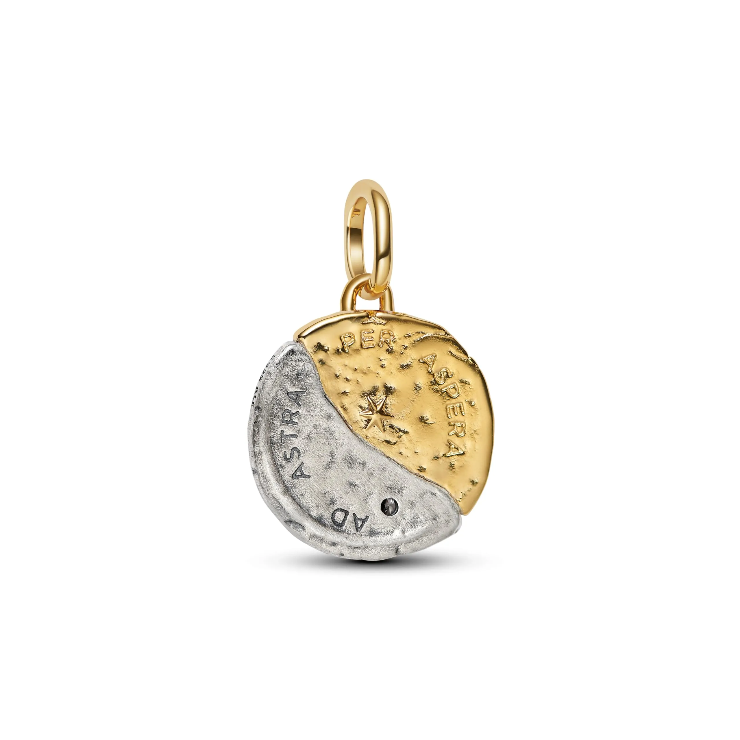 PANDORA ME 763977C01 Breloque médaillon en argent sterling plaqué or 14 carats Compatible Me & Moments - immagine 3