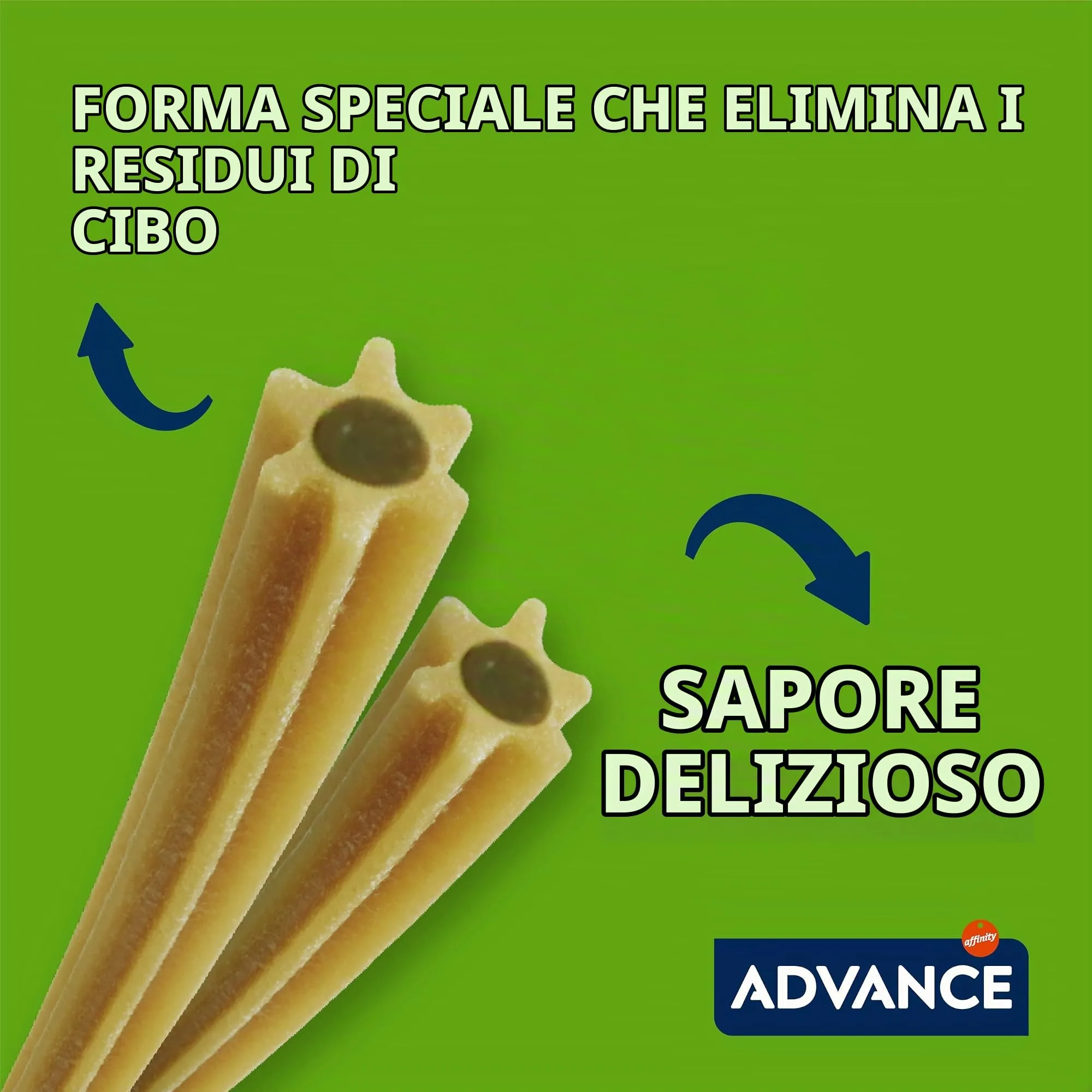 ADVANCE Snacks - Dental Care Stick per Cani di Razza Media e Grande - 720gr - immagine 6