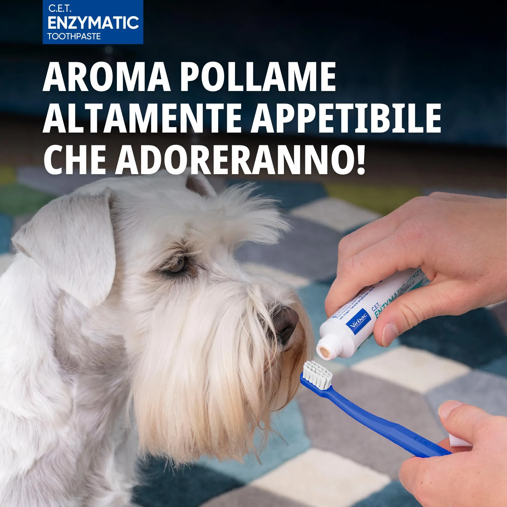 Virbac Dentifricio Enzimatico per Cani e Gatti - Dentifricio per Cani e Gatti per la Rimozione di Placca e Tartaro e Rinfrescatore di Alito per Animali Domestici - 70g - immagine 6